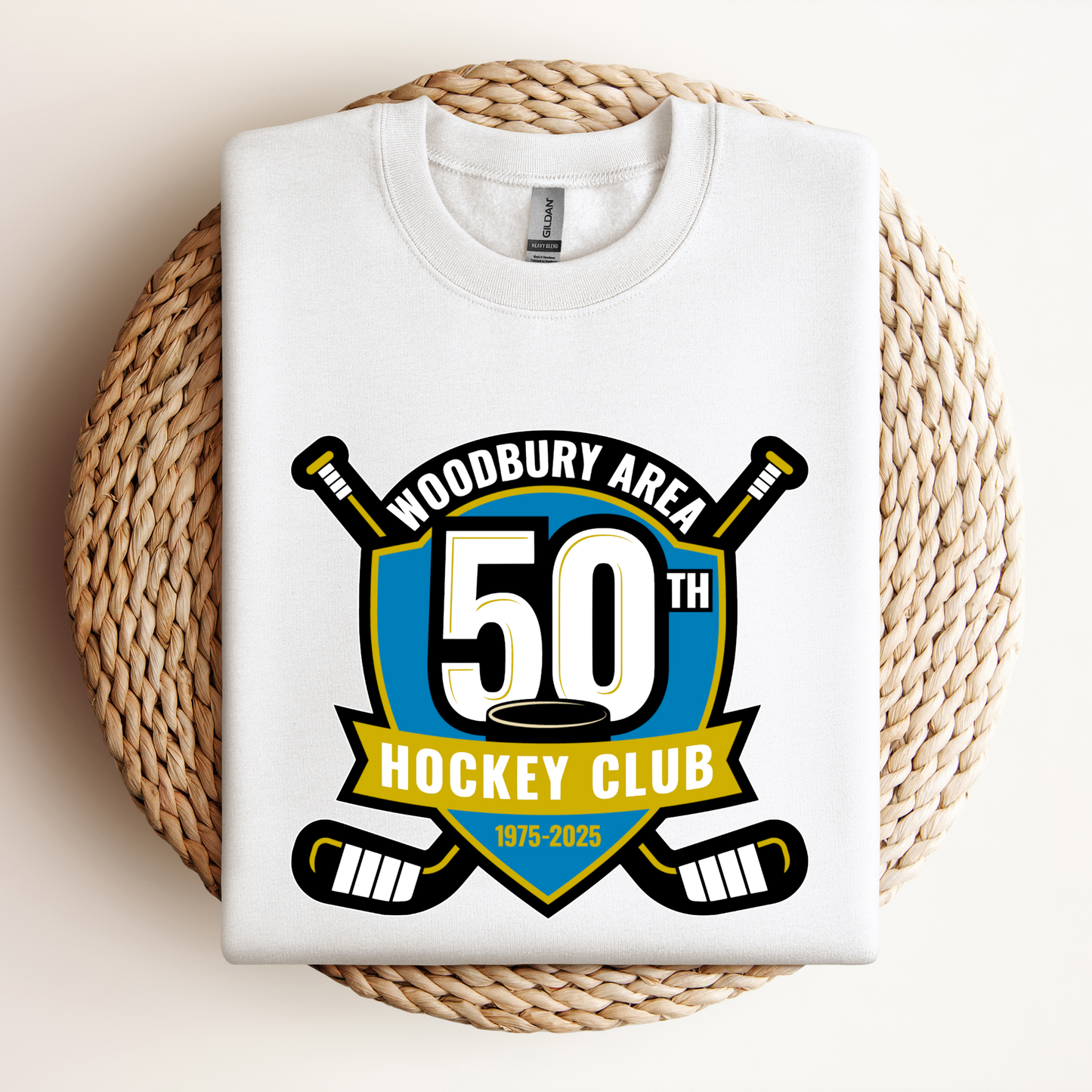 Woodbury 50th Anniversary Crewneck Sweatshirt - Adult - Full Design
