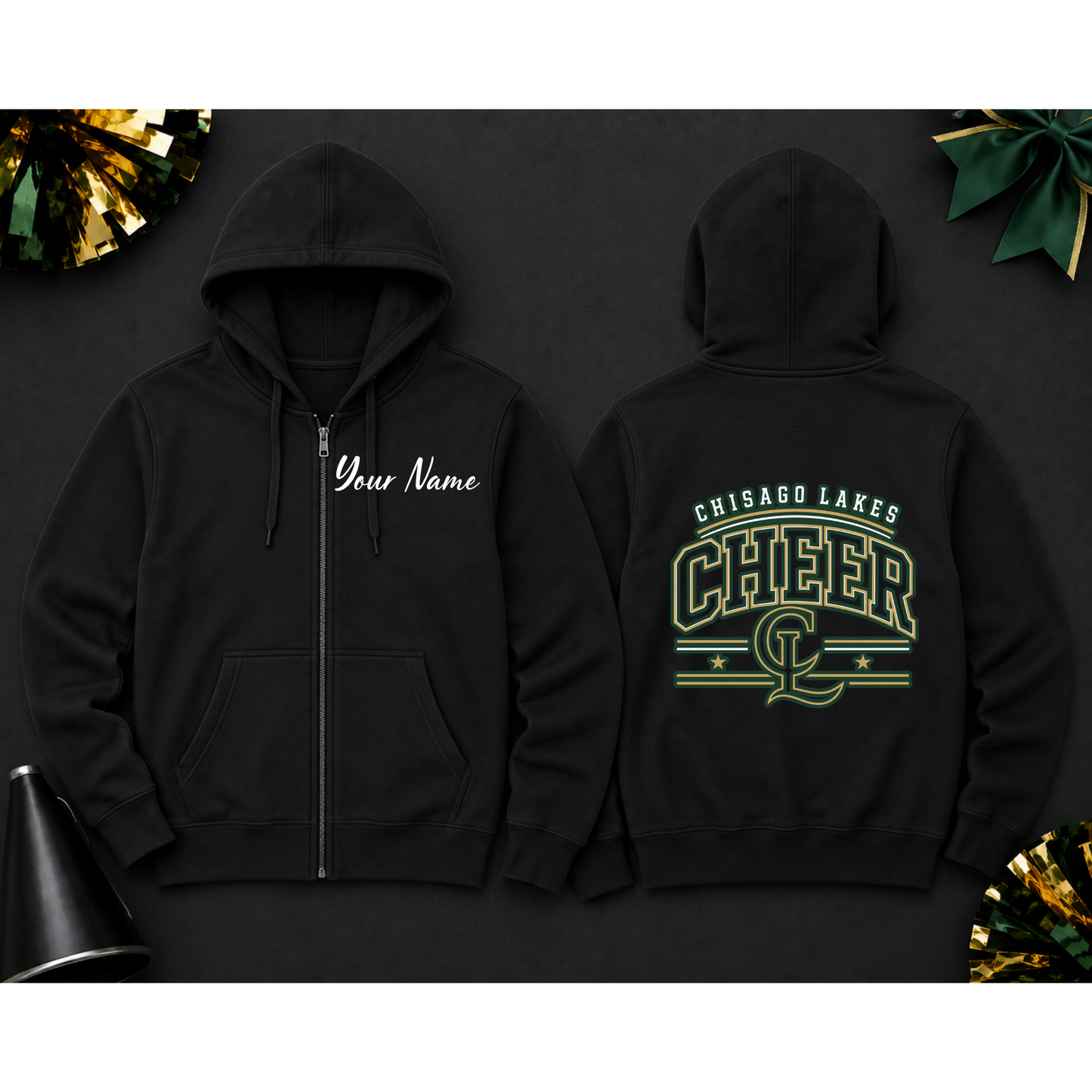 Chisago Lakes Cheer ZipUp 3