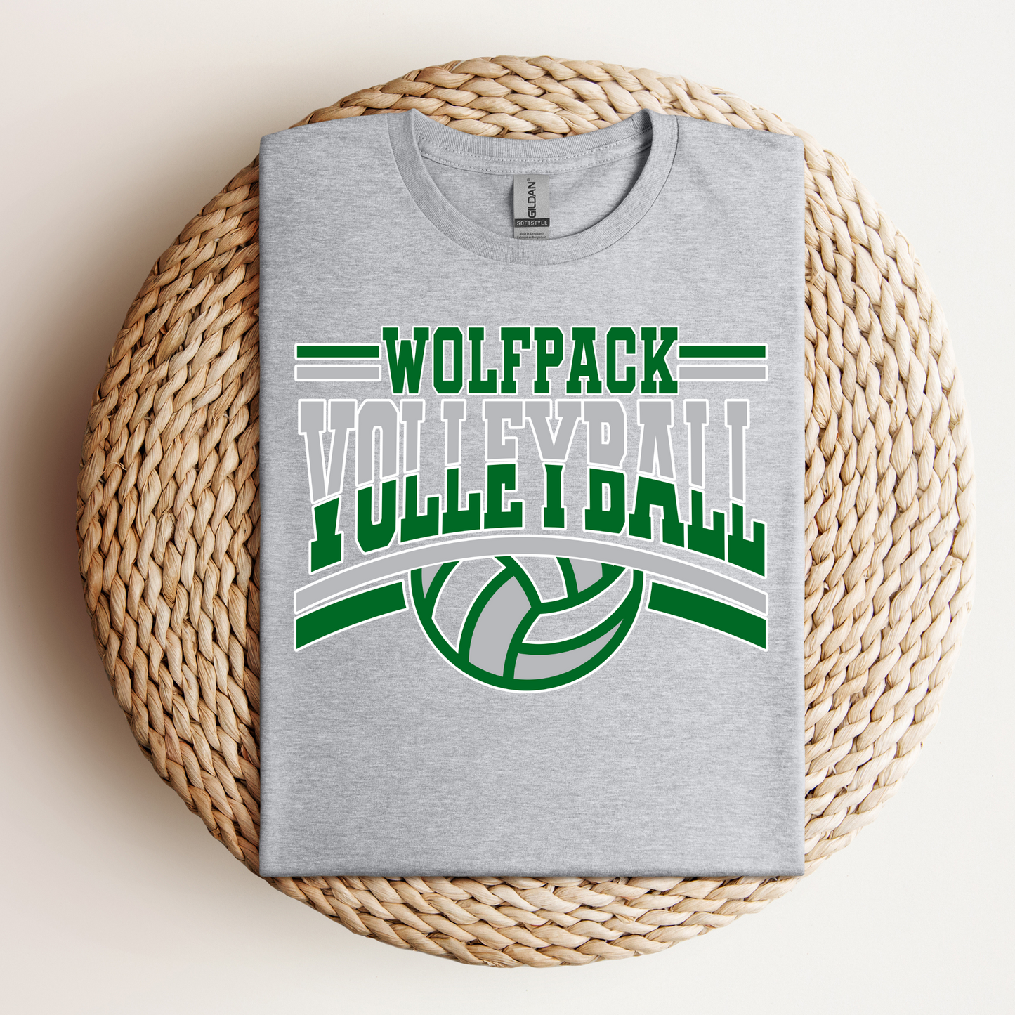 Wolfpack Volleyball Tee - Youth