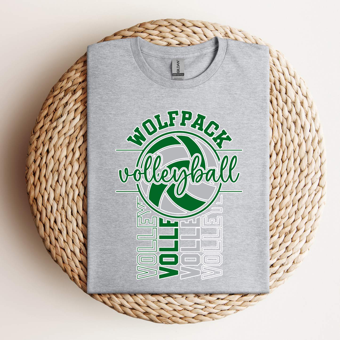Wolfpack Vertical Tee - Youth