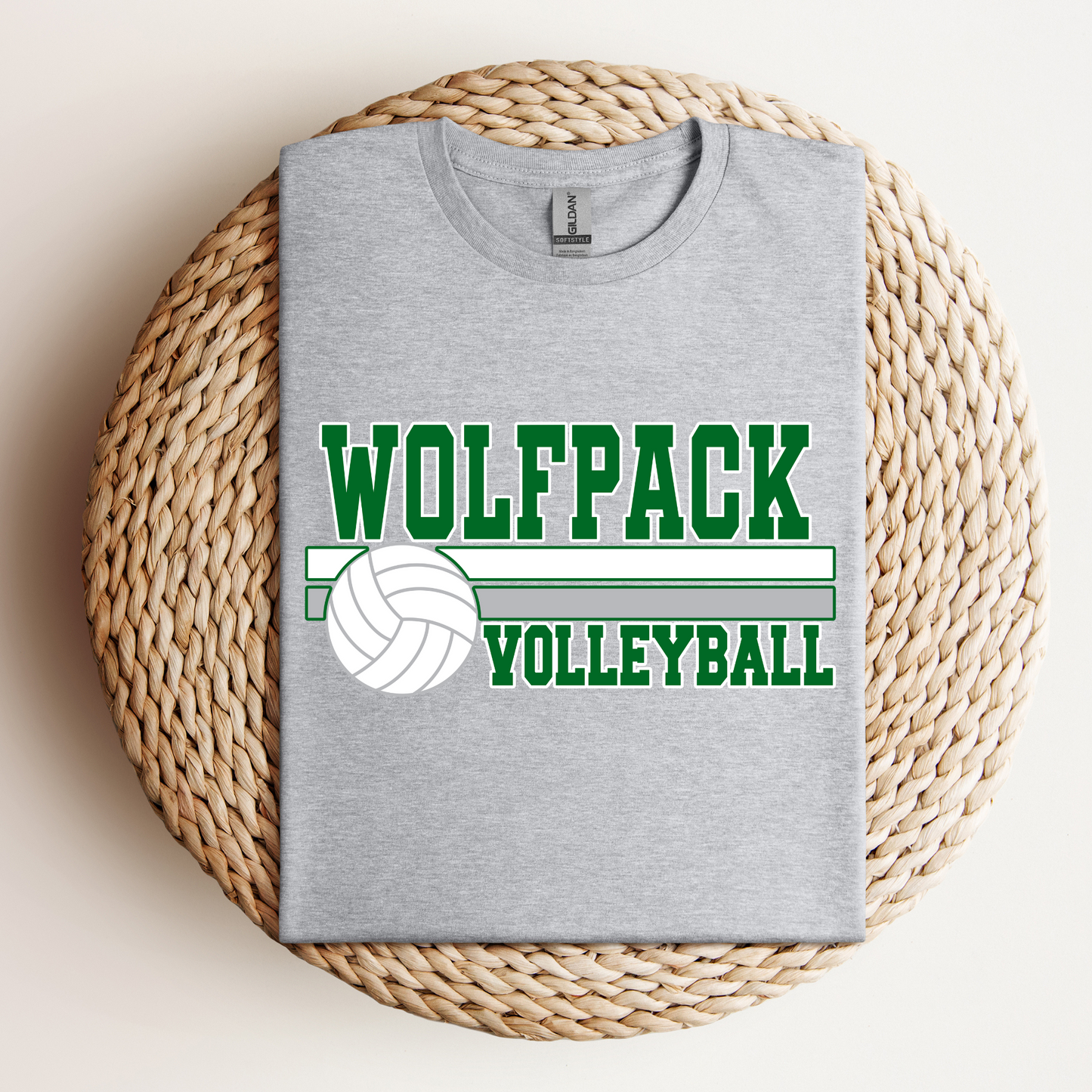 Wolfpack Volleyball Tee - Youth