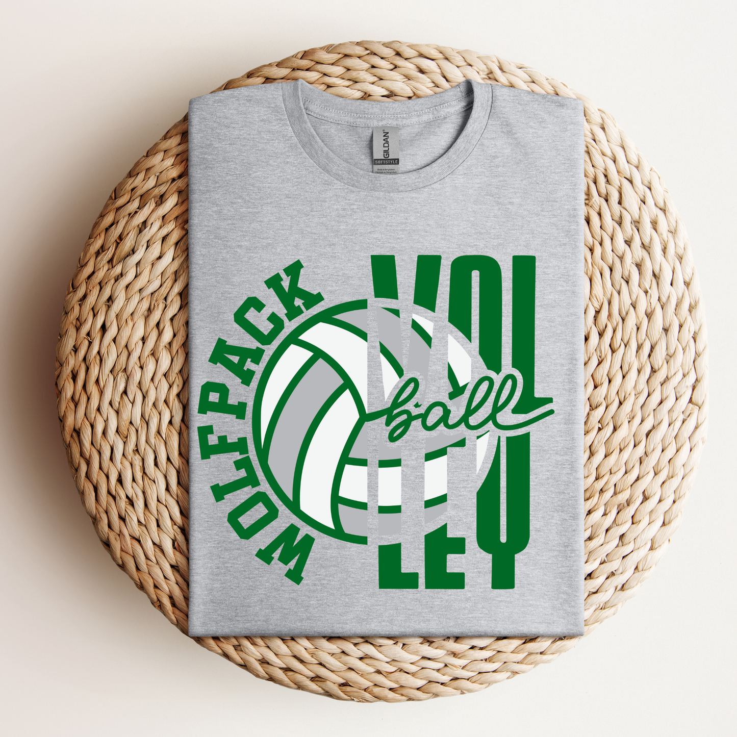 Wolfpack Volleyball Tee - Youth