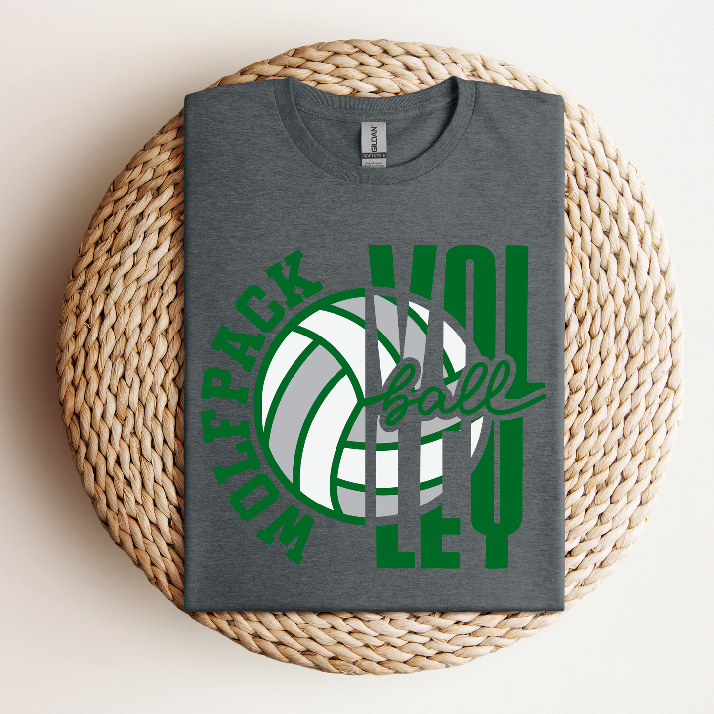 Wolfpack Volleyball Tee - Youth