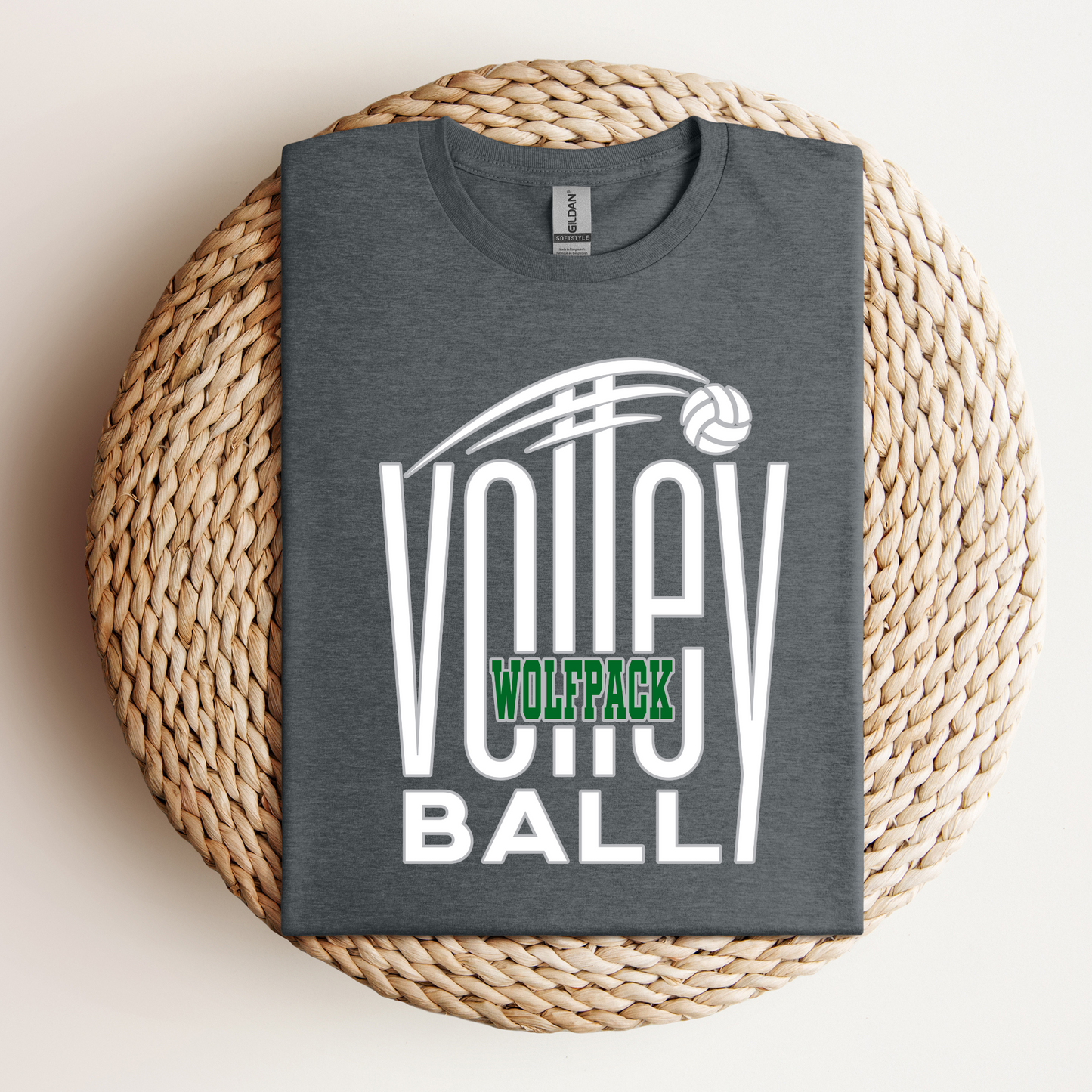 Wolfpack Volleyball Tee - Youth