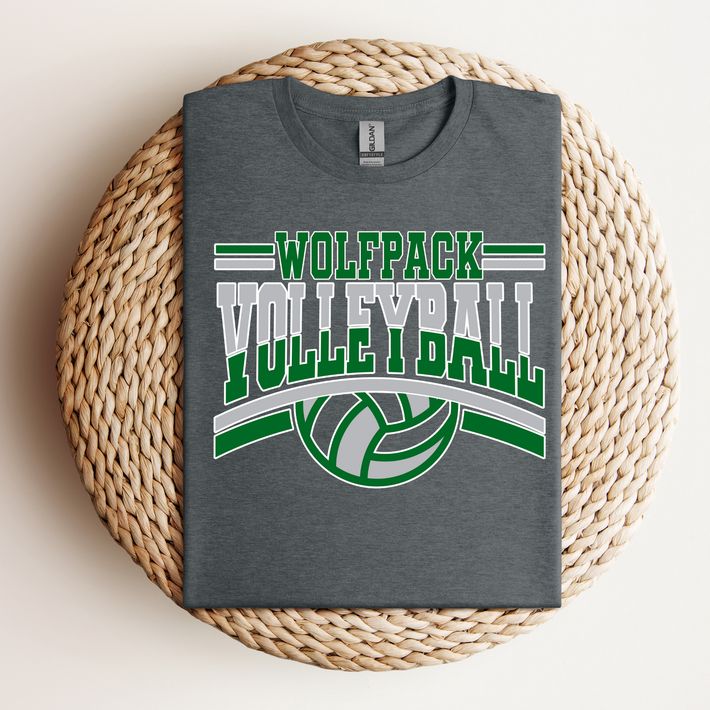 Wolfpack Volleyball Tee - Youth