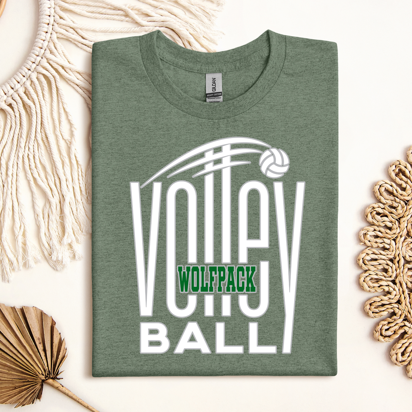 Wolfpack Volleyball Tee - Youth