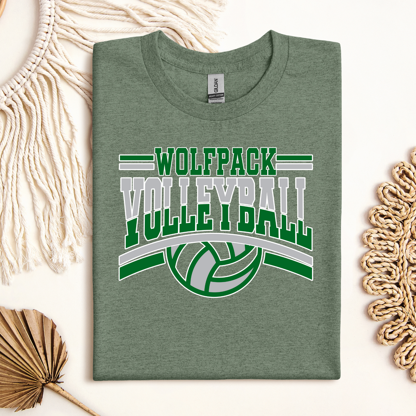 Wolfpack Volleyball Tee - Youth