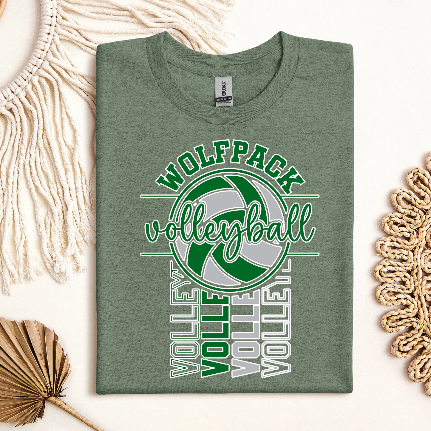 Wolfpack Vertical Tee - Youth