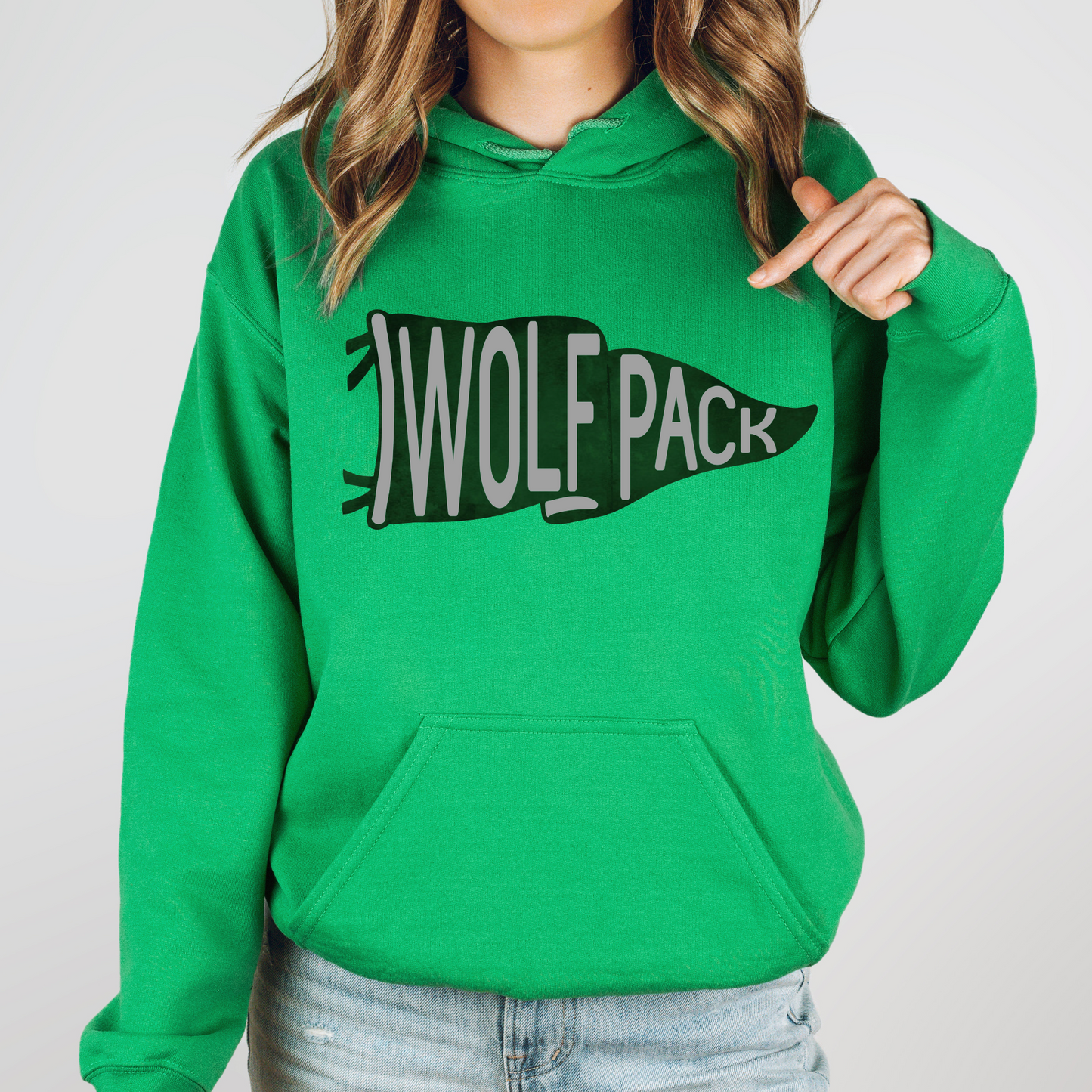 Pennat Hoodie or Crew