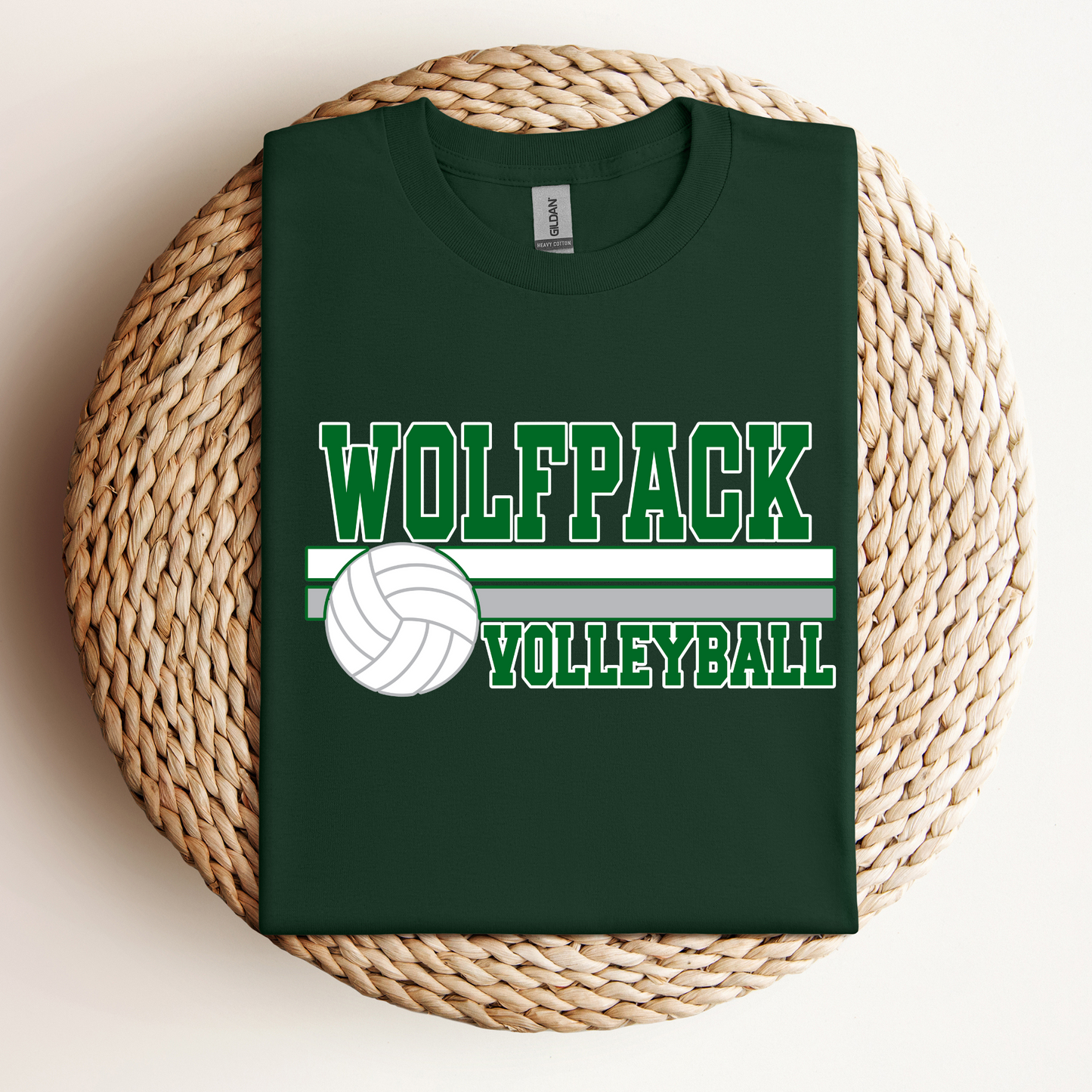 Wolfpack Volleyball Tee - Adult