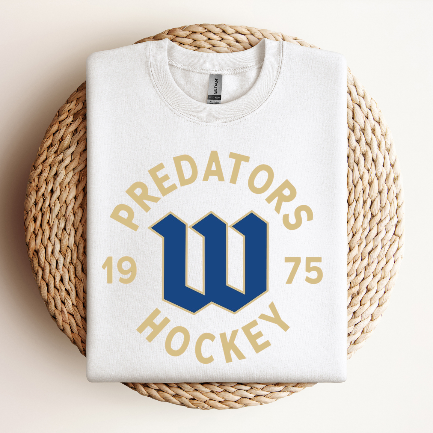 Woodbury Predators Crewneck Sweatshirt - Youth - Full Design