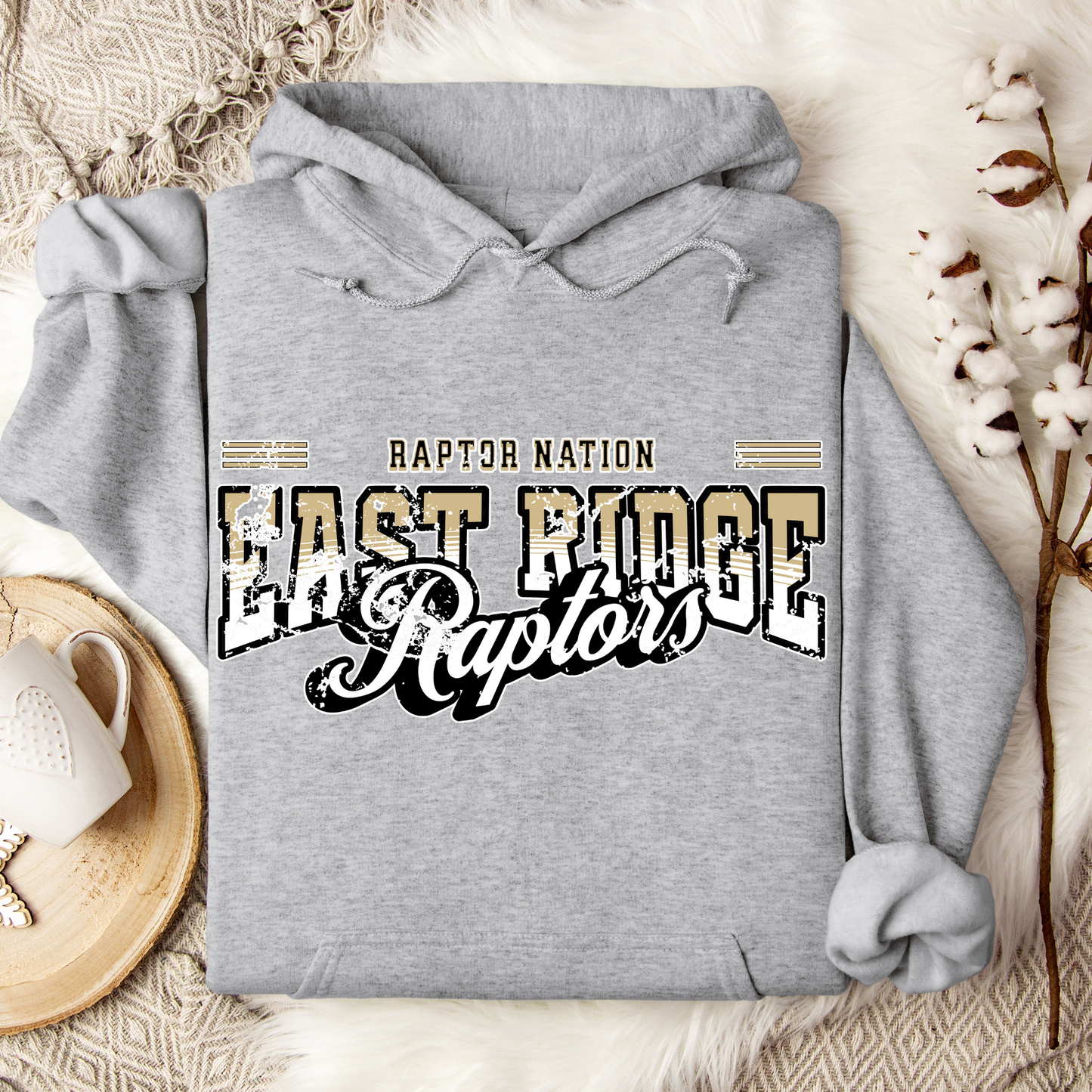 East Ridge Raptors - Hoodie or Crew - Adult