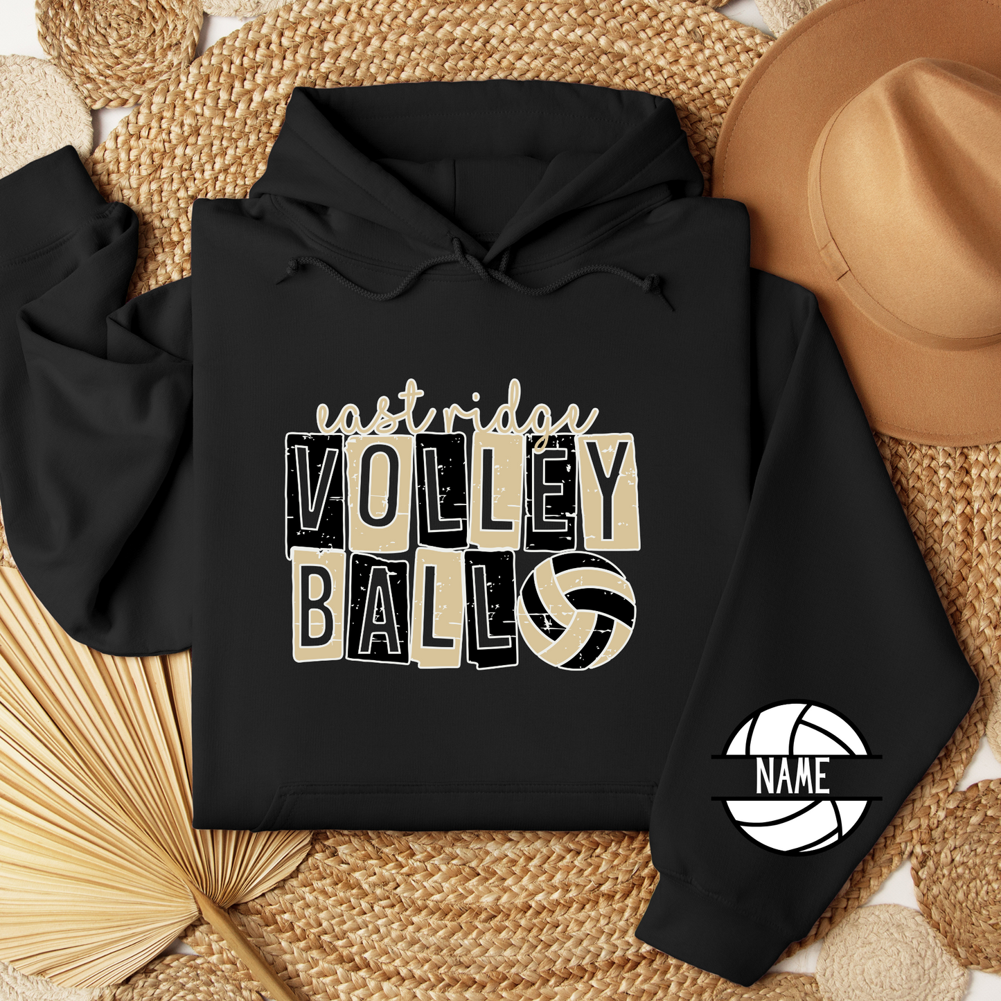 Custom Volleyball Hoodie or Crew #4