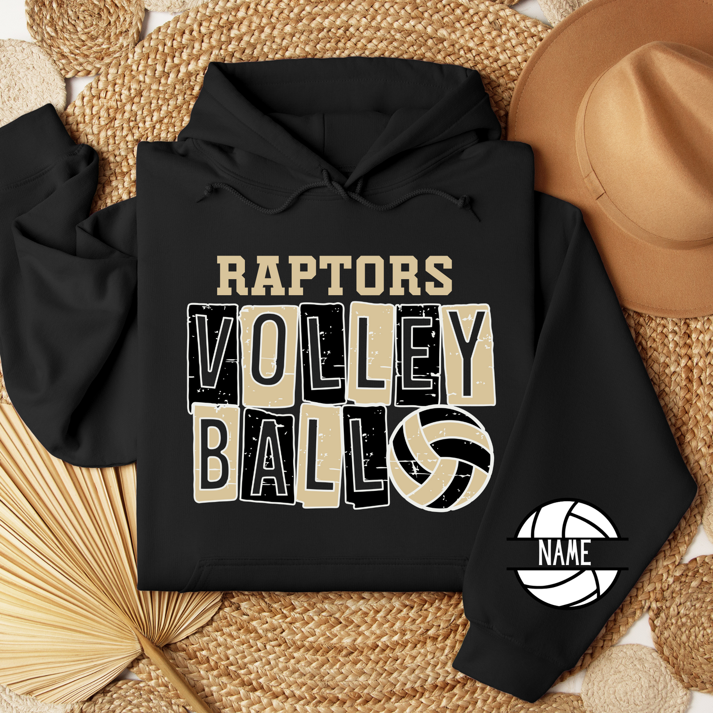Custom Volleyball Hoodie or Crew #3