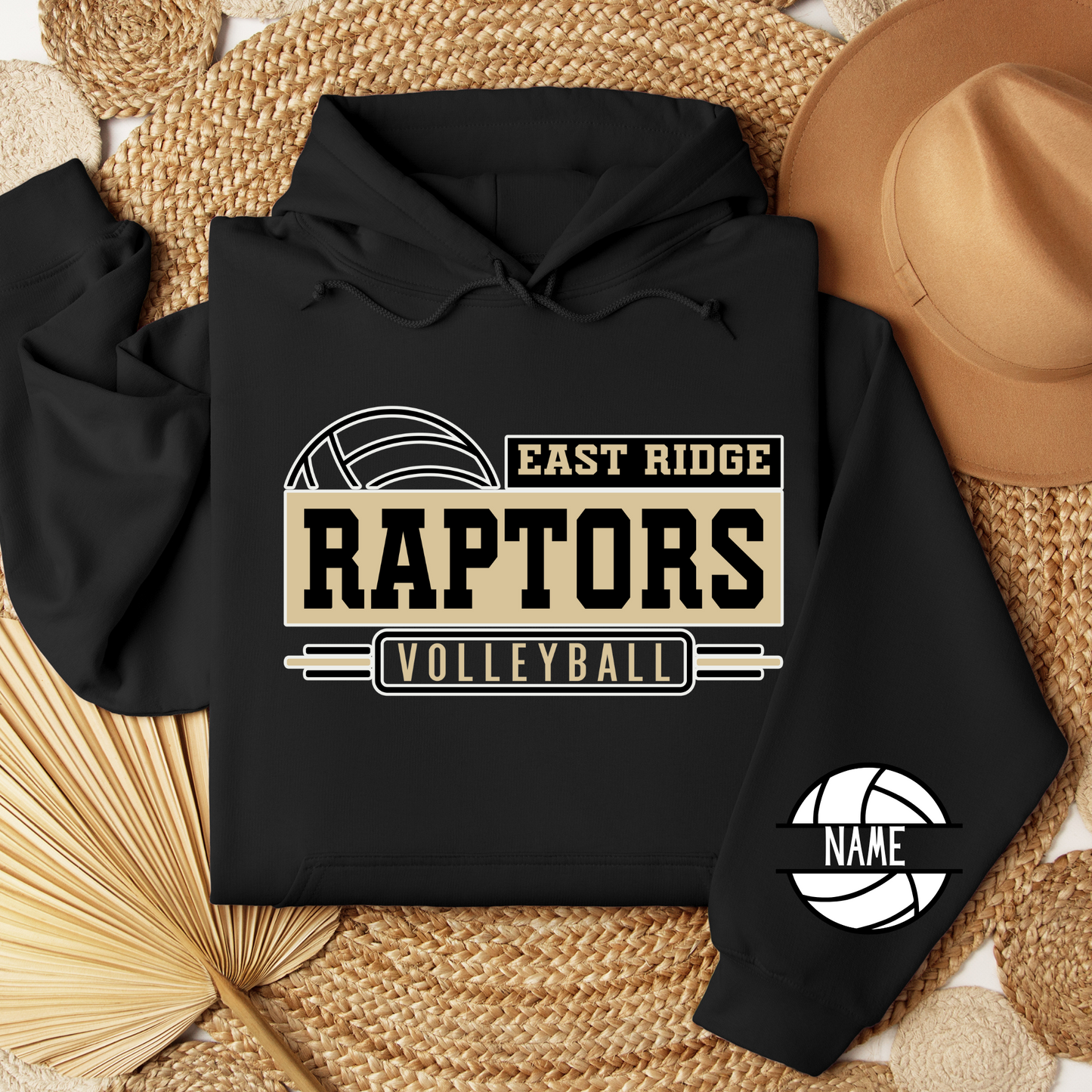 Custom Volleyball Hoodie or Crew #2