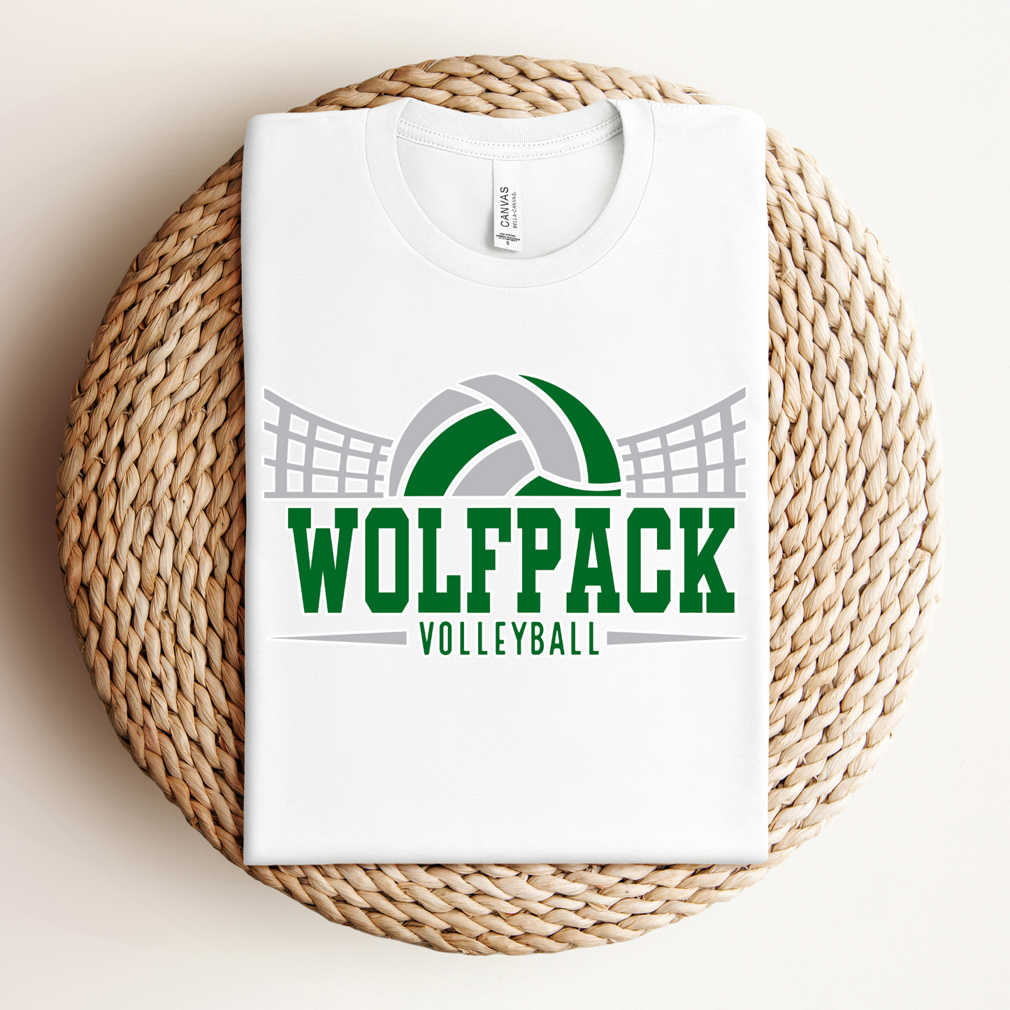 Wolfpack Volleyball Tee - Youth