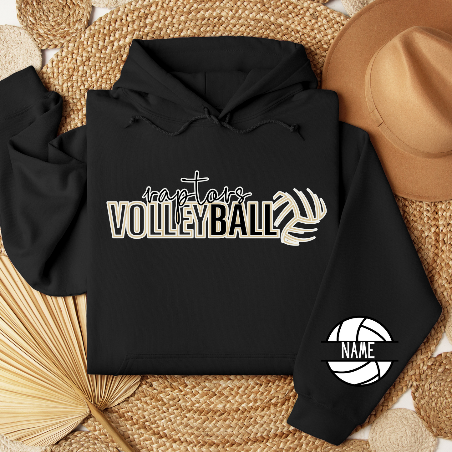 Custom Volleyball Hoodie or Crew #6