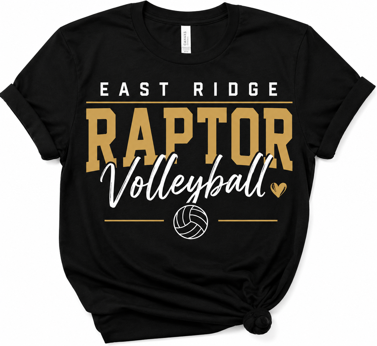 Custom Volleyball Tee #12