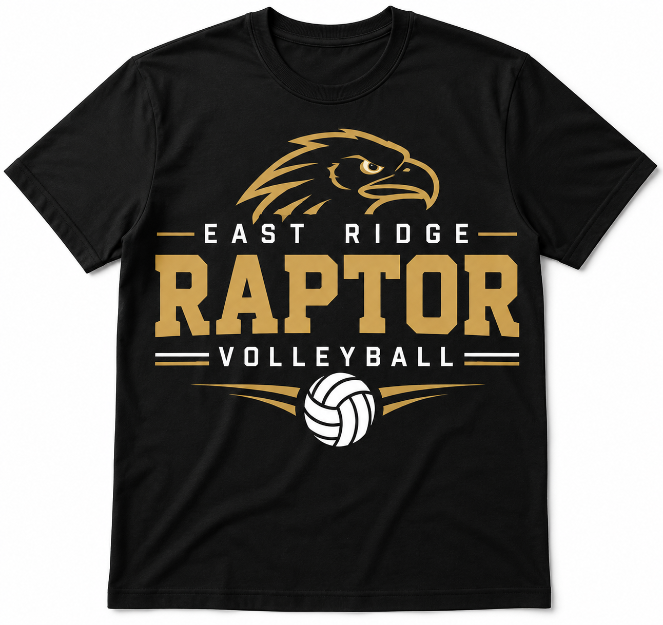 Custom Volleyball Tee #15