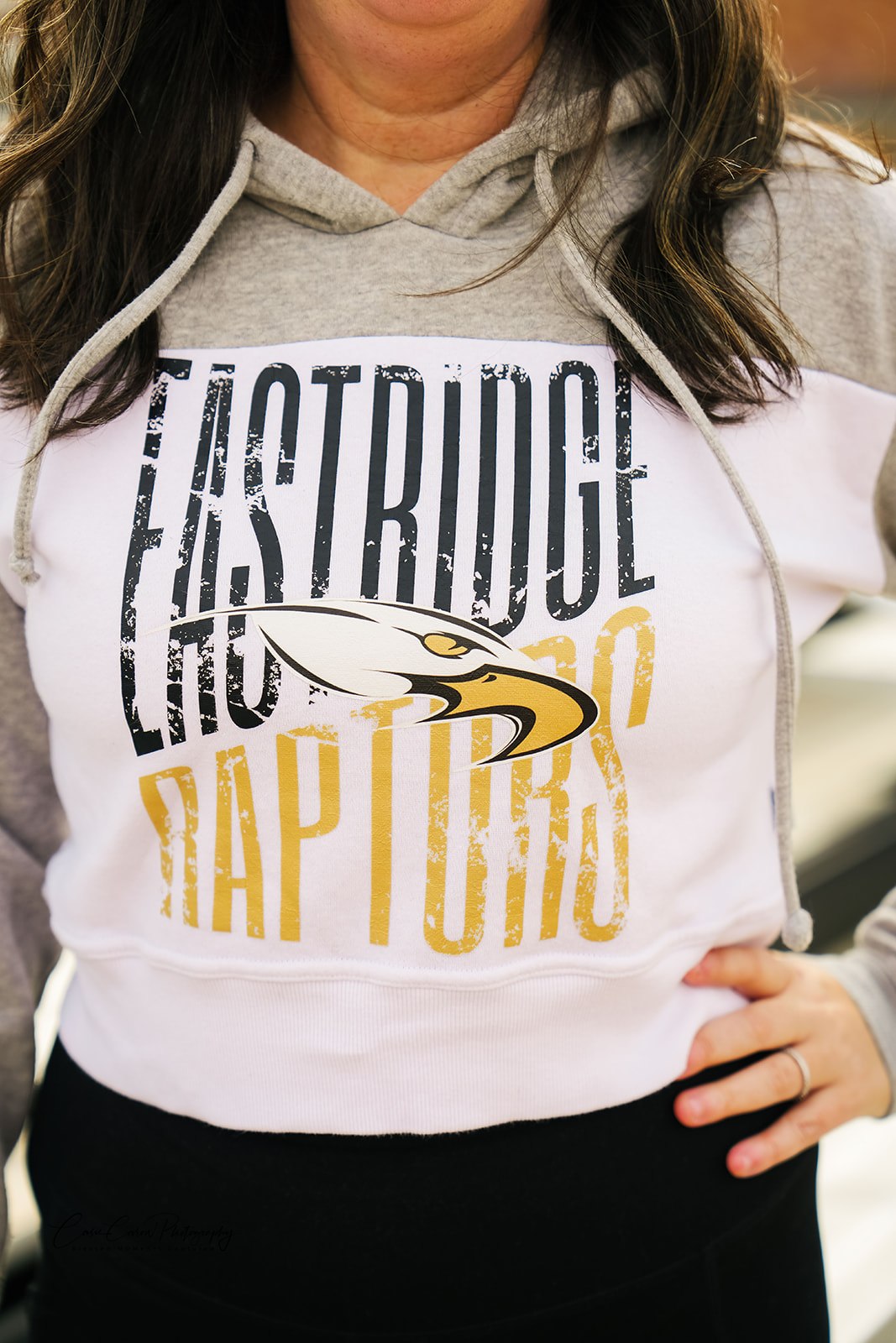 East Ridge Raptors - Hoodie or Crew - Adult Cropped Hoodie