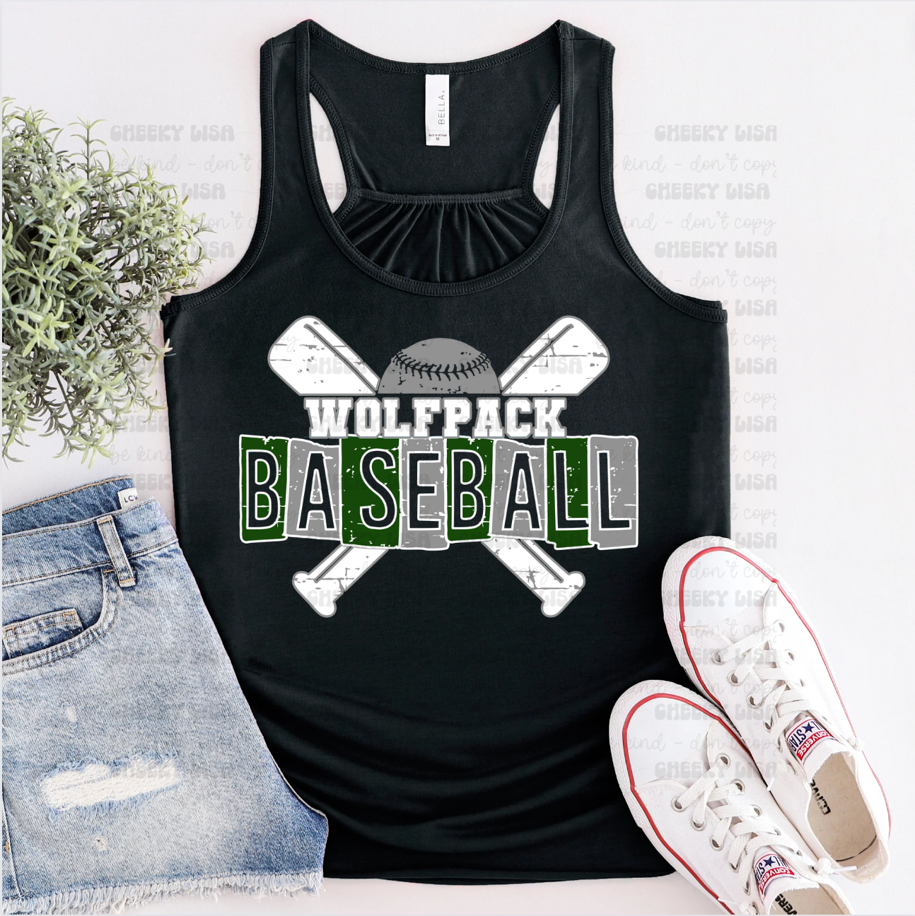 Cross Bats Tee or Tank