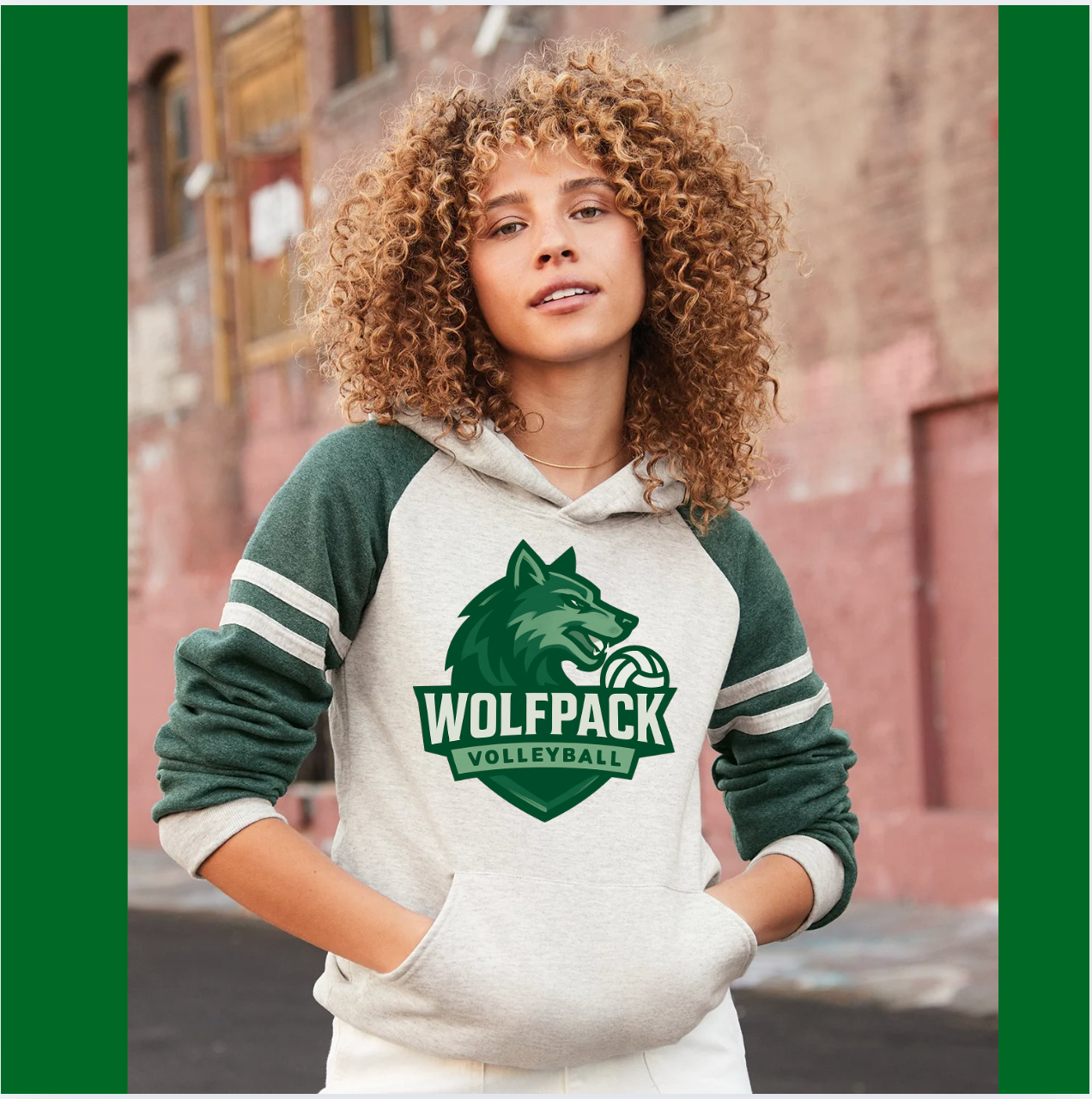 Wolfpack Hoodie - Varsity Hoodie - Adult