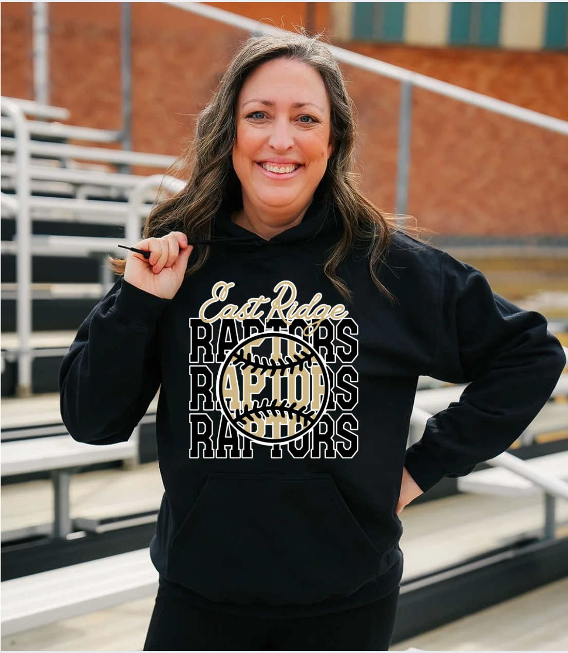 East Ridge Softball 2026 Design - Youth - Hoodie or Crew