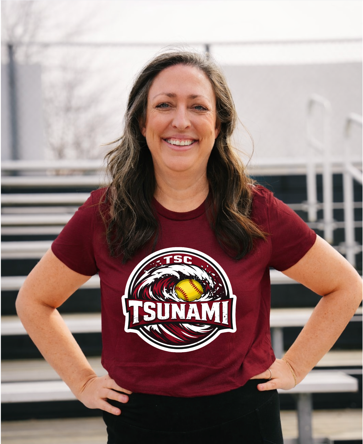 Tsunami Softball Youth Tee or Tank #6