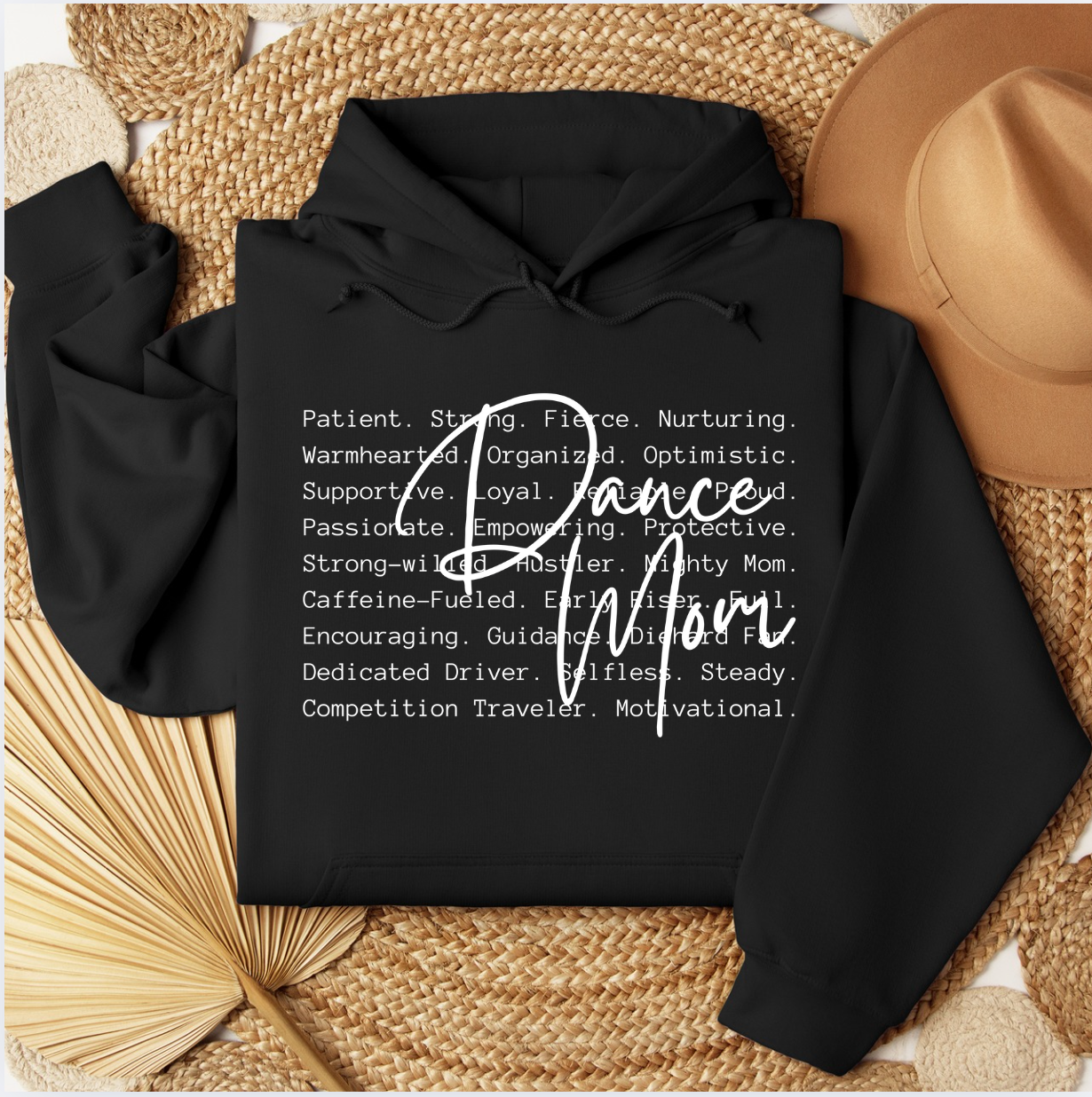 Dance Typograph Hoodie or Crew