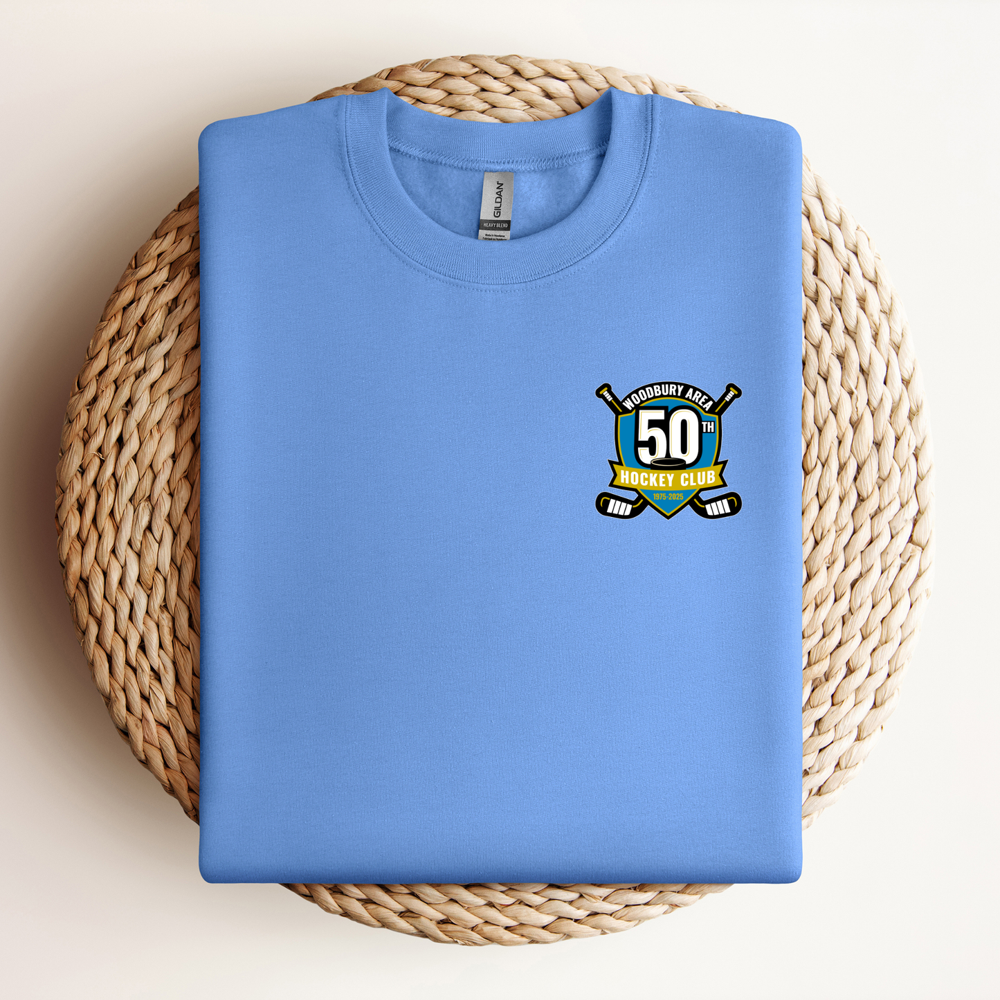 Woodbury 50th Anniversary Crewneck Sweatshirt - Adult - Pocket Design