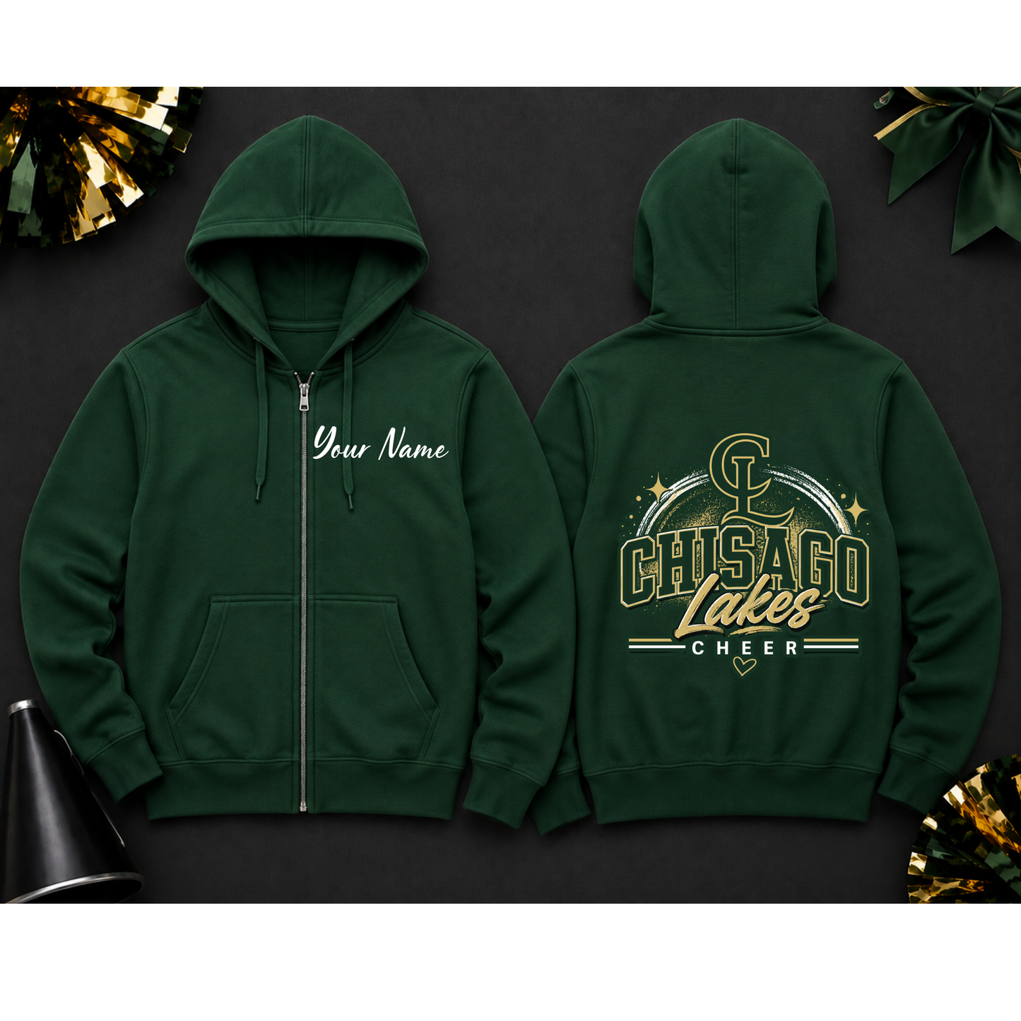 Chisago Lakes Cheer ZipUp 4