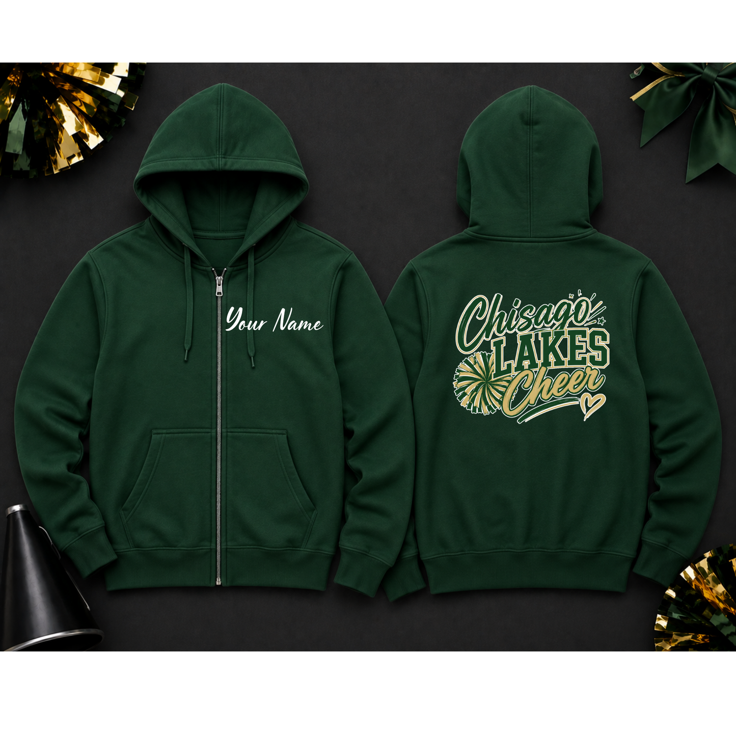 Chisago Lakes Cheer ZipUp 6