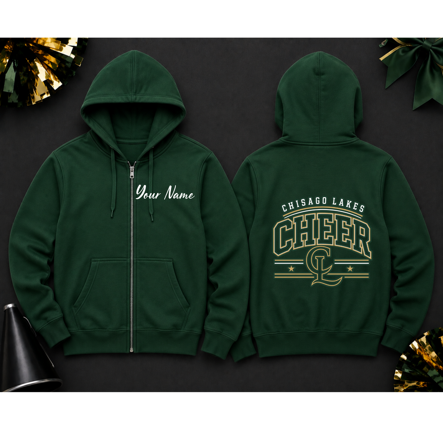 Chisago Lakes Cheer ZipUp 3