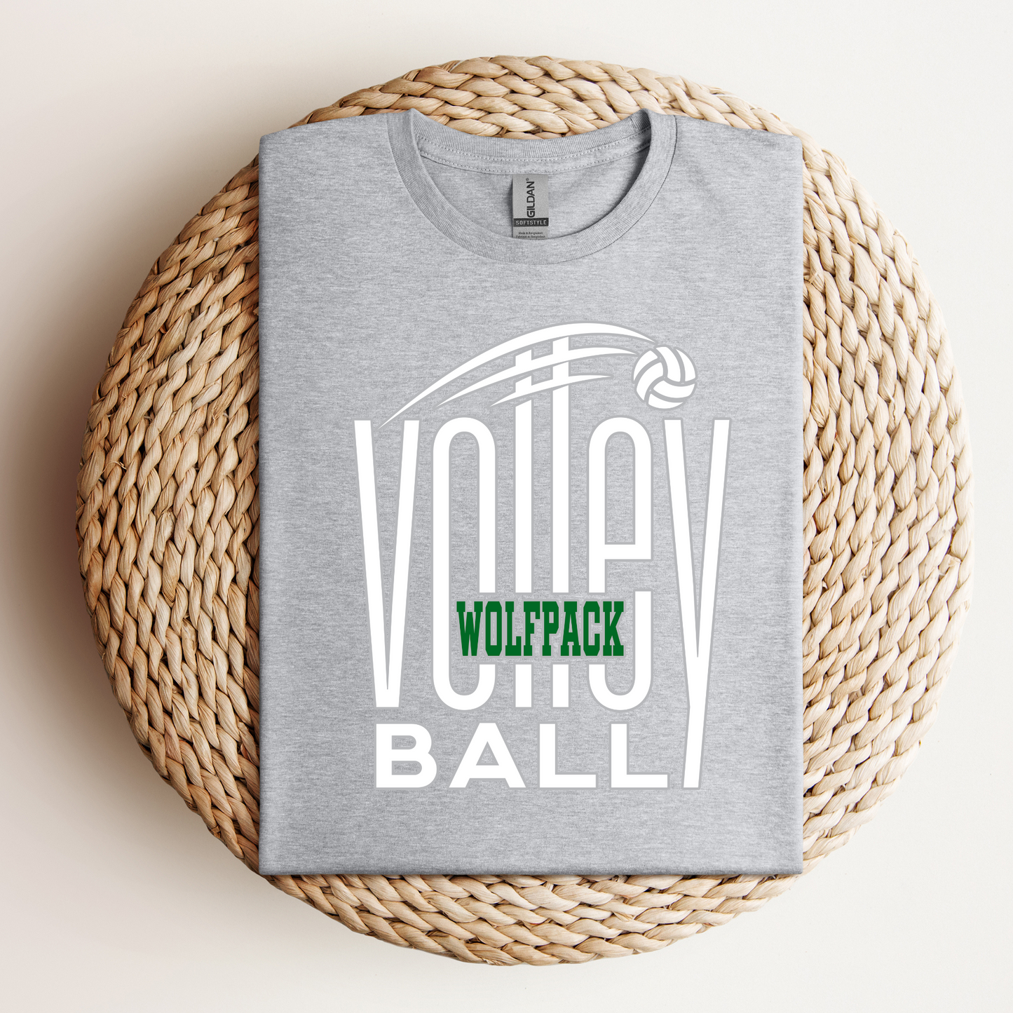 Wolfpack Volleyball Tee - Youth