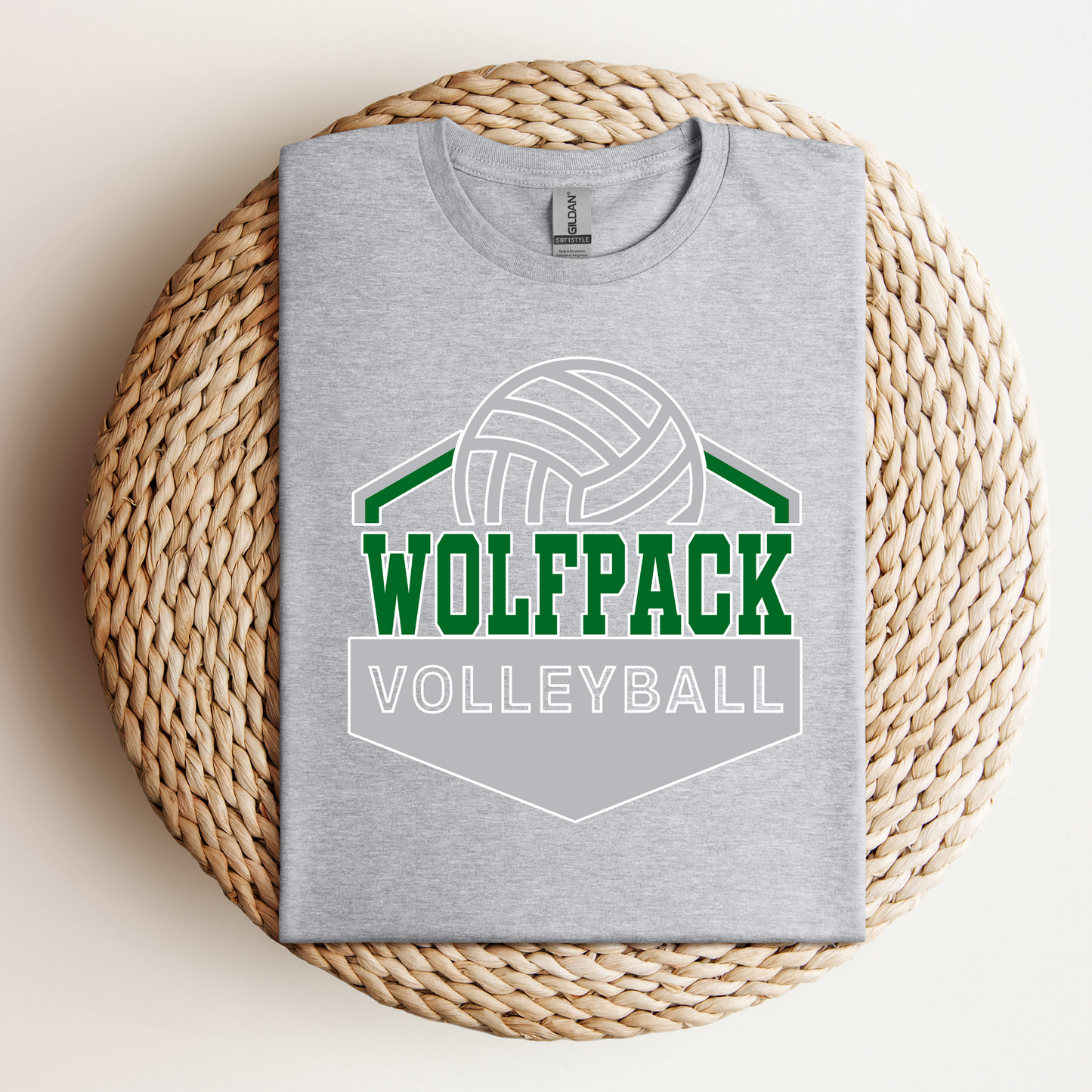 Wolfpack Volleyball Tee - Adult