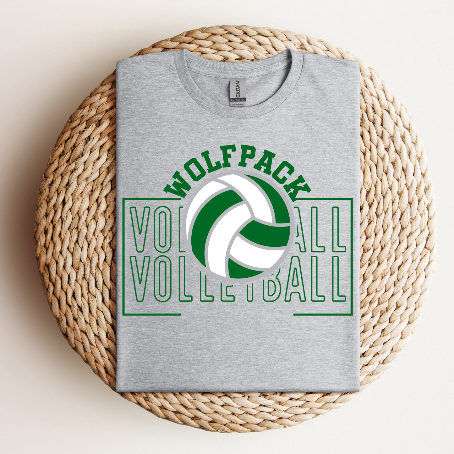 Wolfpack Volleyball Tee - Youth