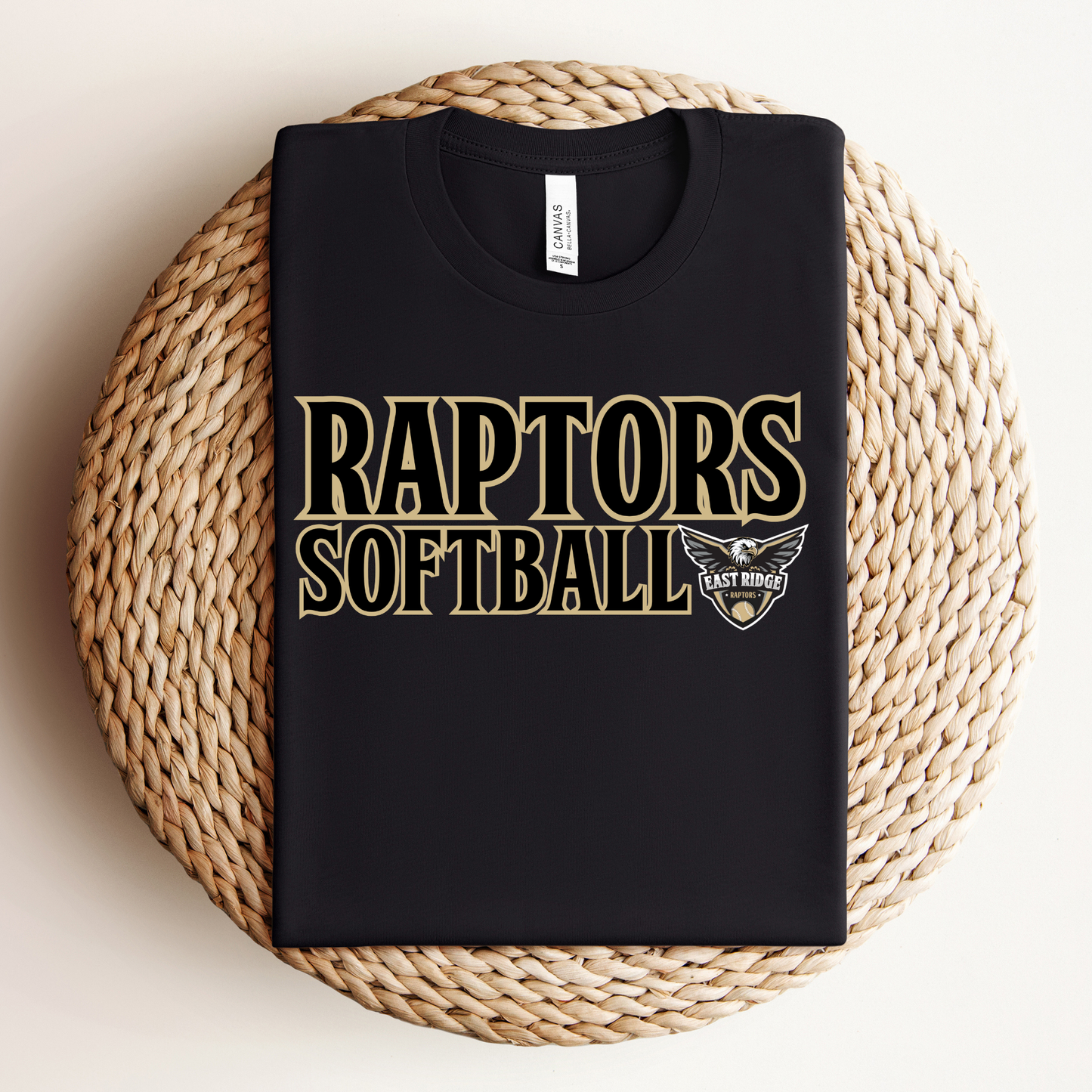 Raptors Word Art Type Adult Tee or Tank
