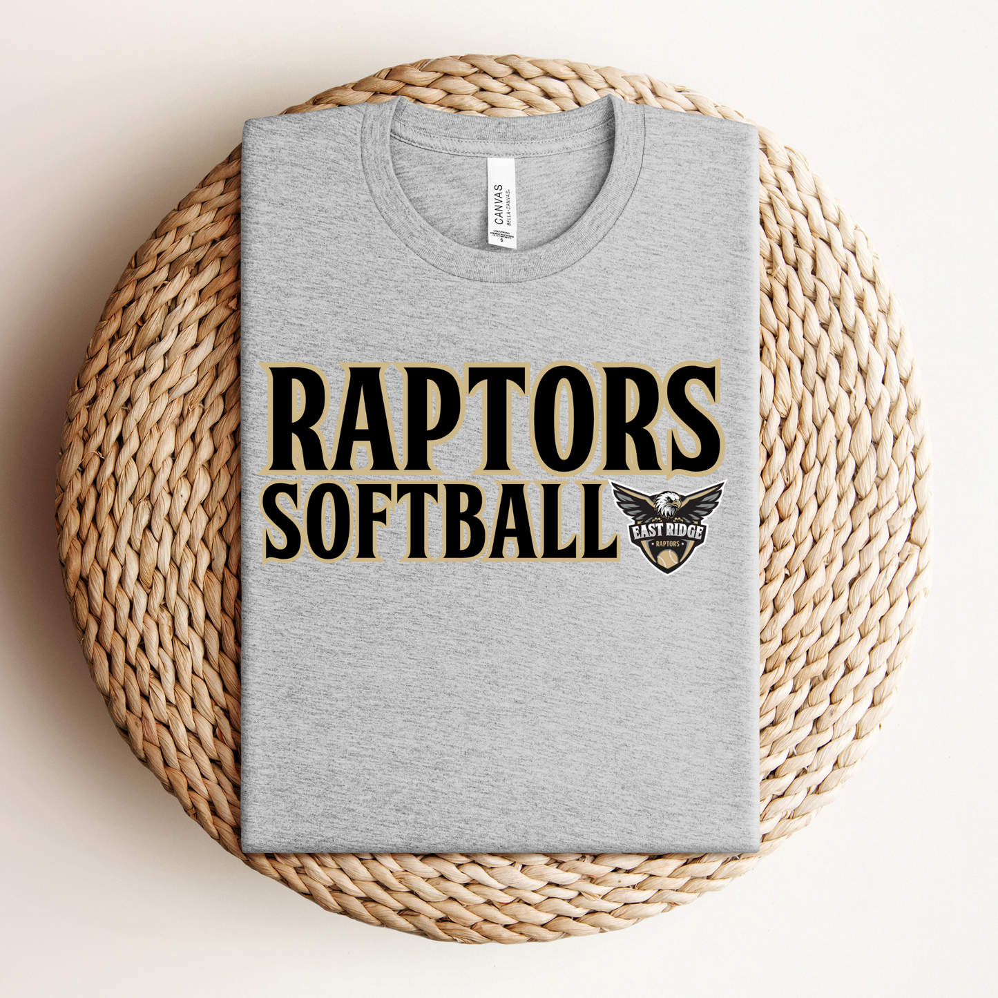 Raptors Word Art Type Adult Tee or Tank