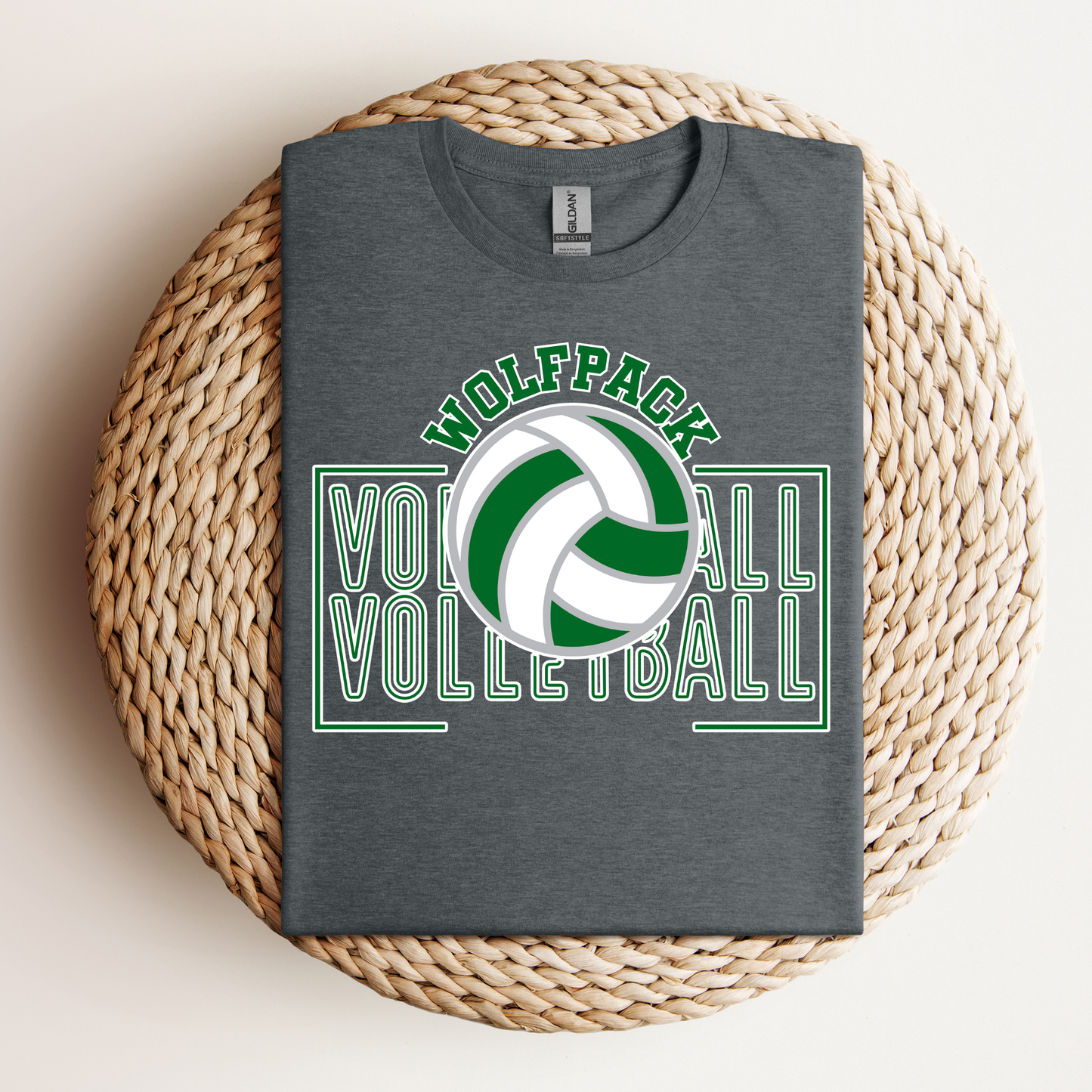 Wolfpack Volleyball Tee - Youth