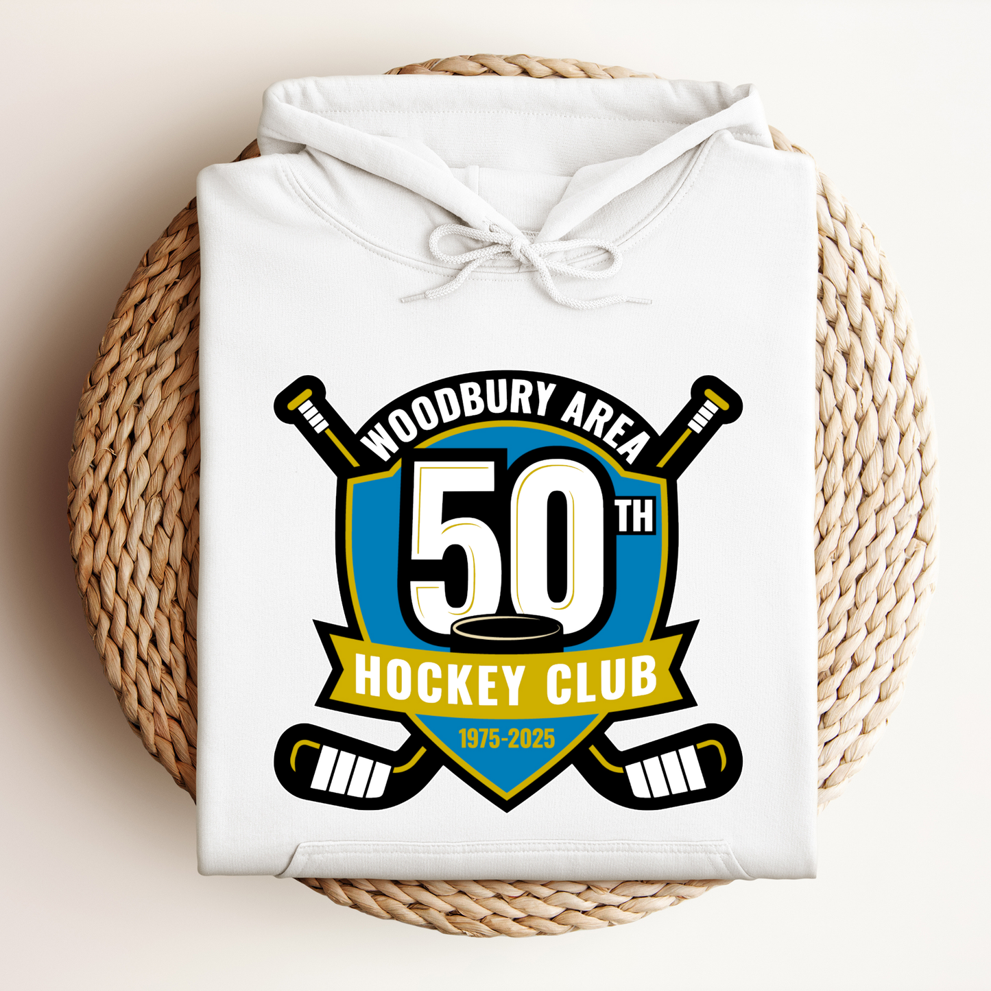 Woodbury 50th Anniversary Hoodie Sweatshirt - Youth - Full Design