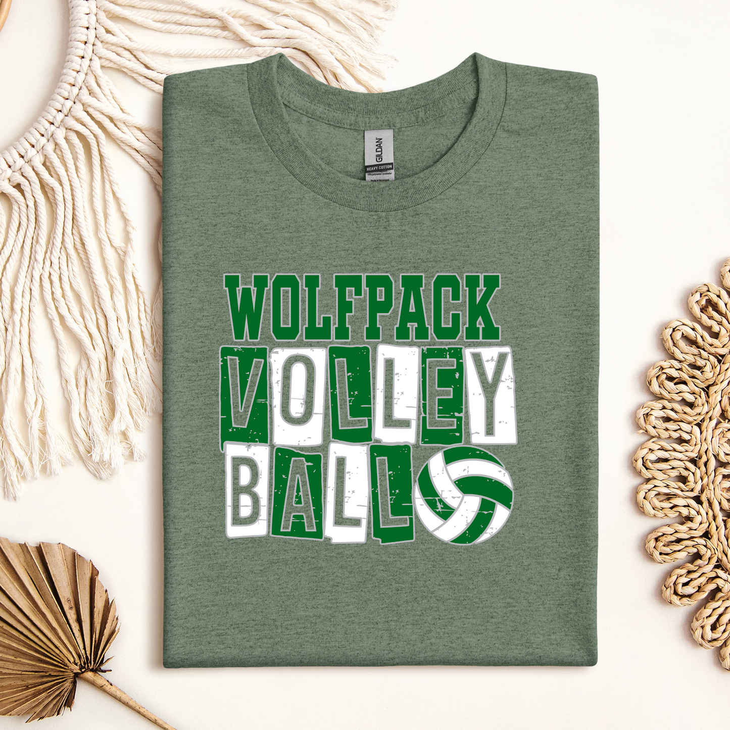 Wolfpack Volleyball Tee - Youth