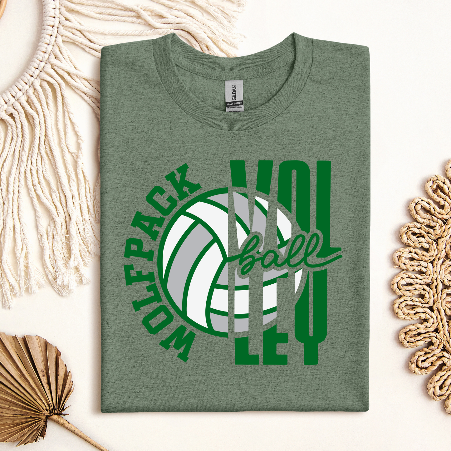 Wolfpack Volleyball Tee - Youth