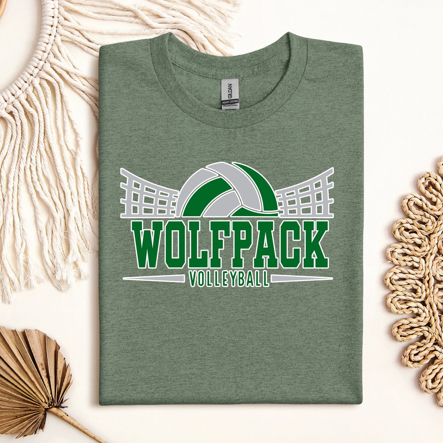 Wolfpack Volleyball Tee - Adult