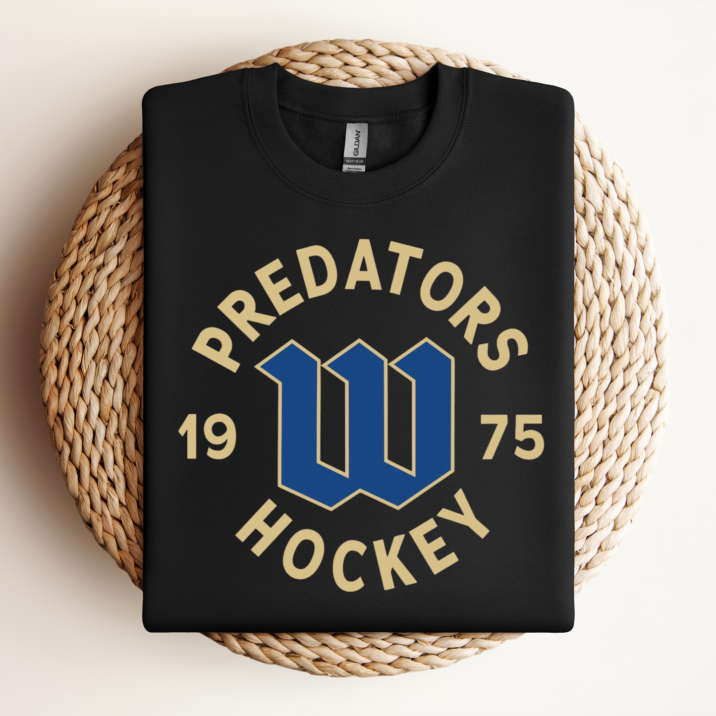 Woodbury Predators Crewneck Sweatshirt - Youth - Full Design