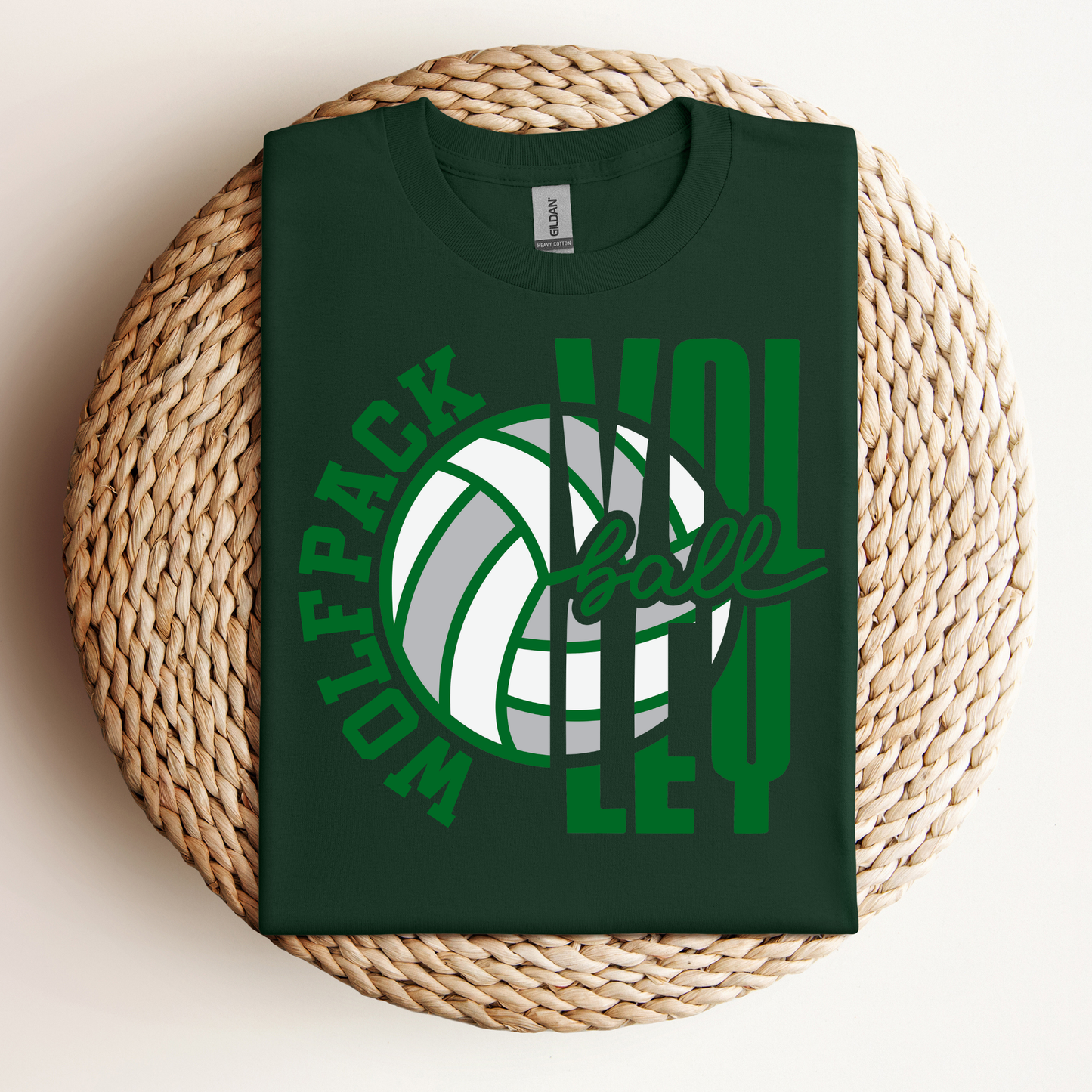 Wolfpack Volleyball Tee - Youth