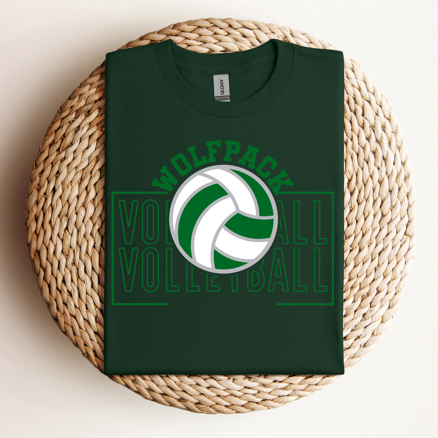 Wolfpack Volleyball Tee - Youth