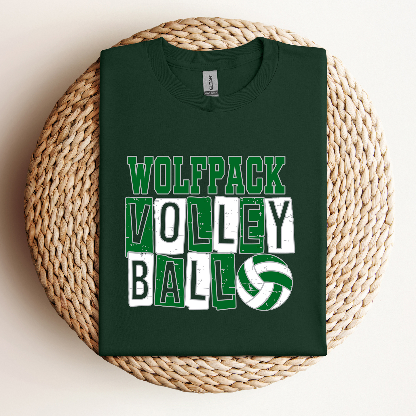 Wolfpack Volleyball Tee - Adult