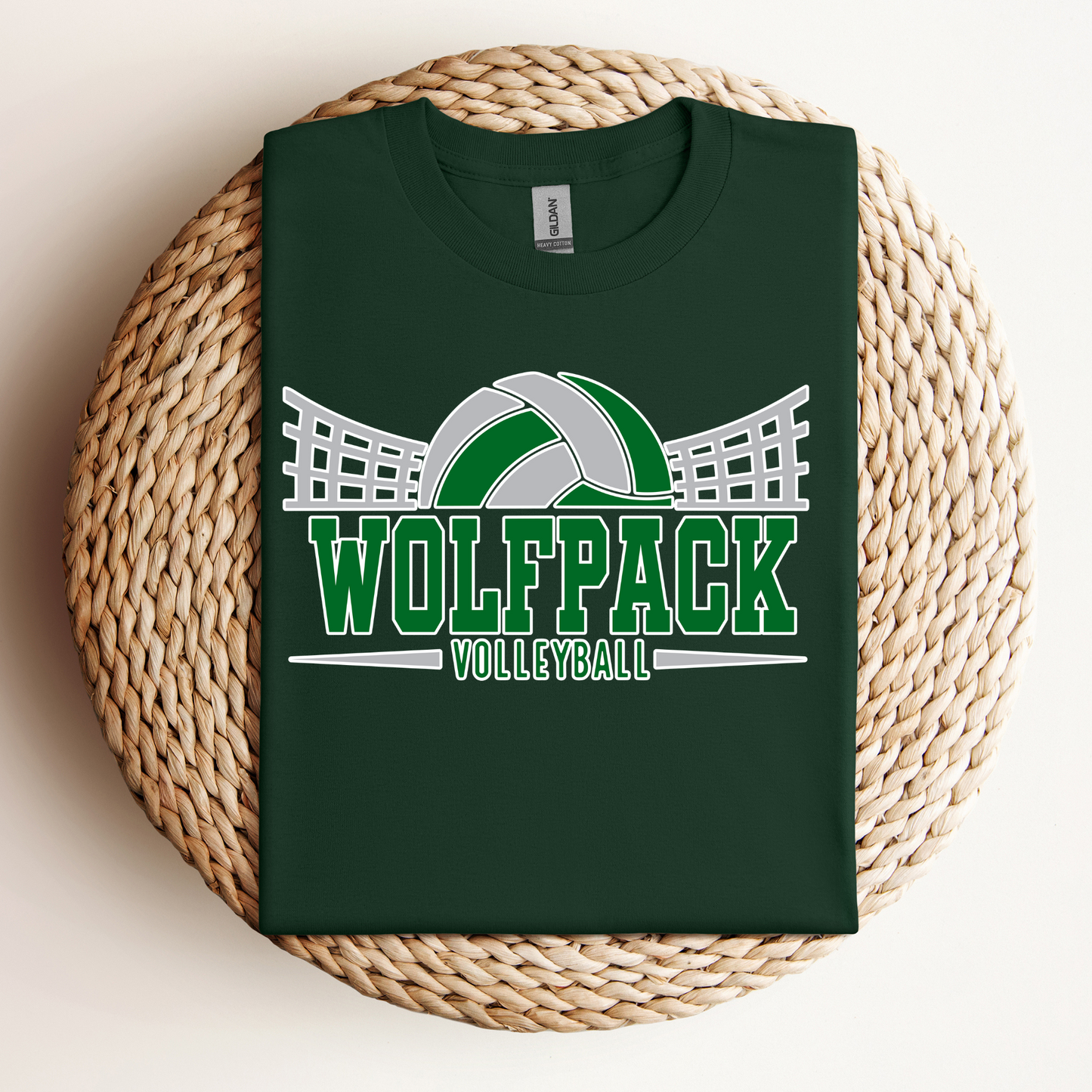 Wolfpack Volleyball Tee - Youth