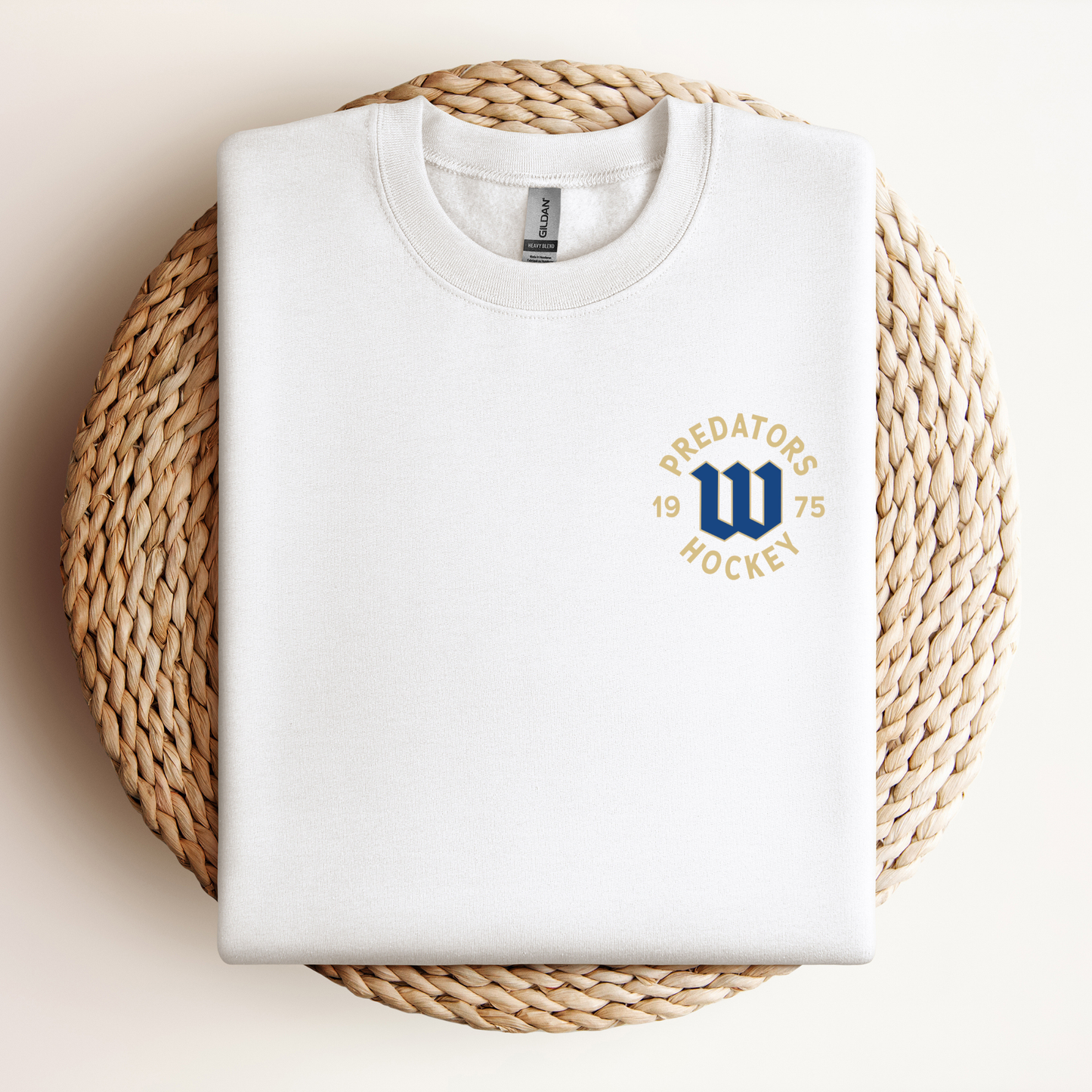 Woodbury Predators Crewneck Sweatshirt - Youth - Pocket Design