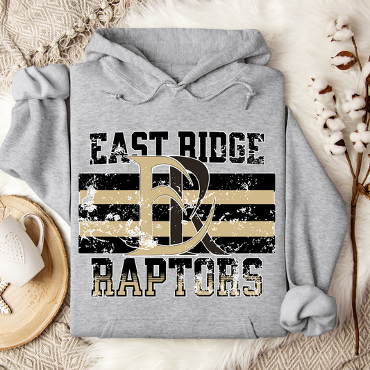 East Ridge Raptors -  Hoodie or Crew - Youth